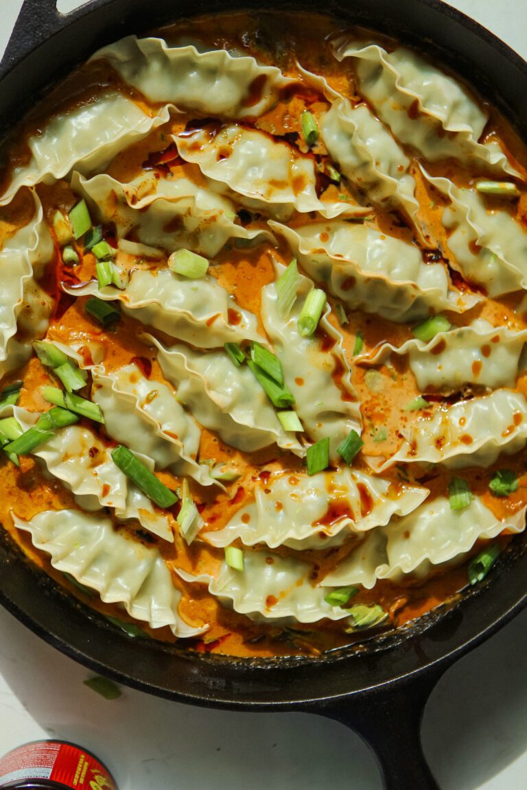 Viral Tik-Tok One-Pan Curry Dumplings