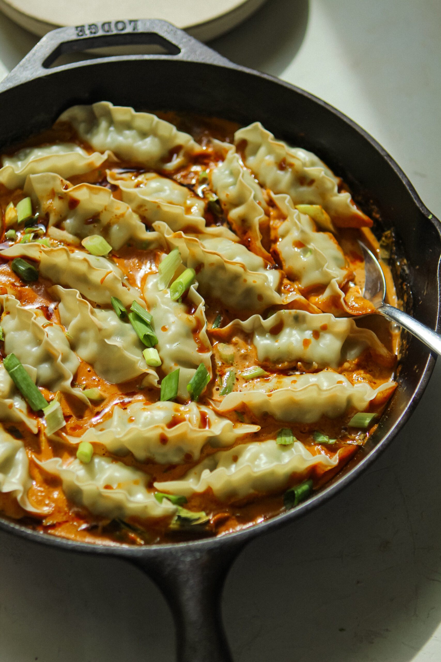 Viral Tik-Tok One-Pan Curry Dumplings
