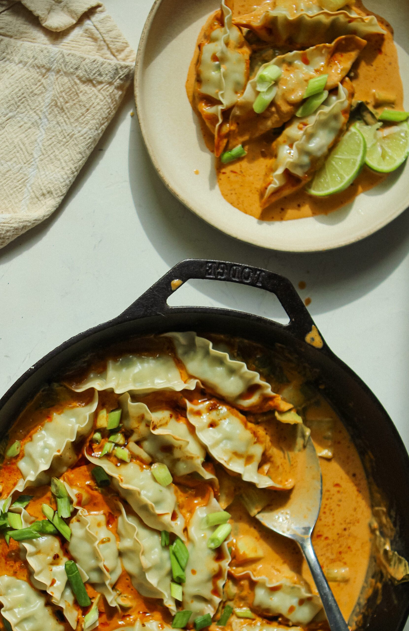 Viral Tik-Tok One-Pan Curry Dumplings