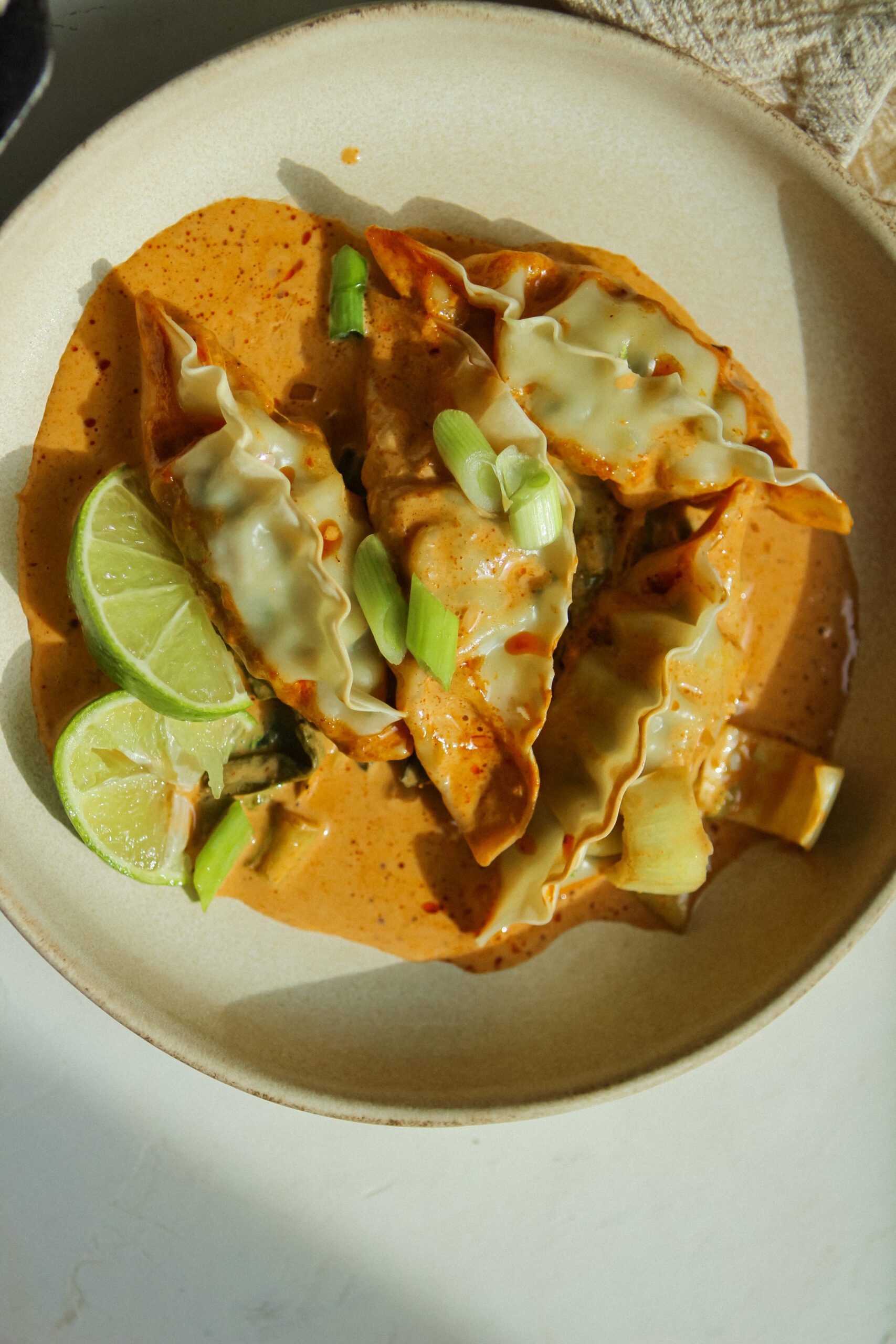Viral Tik-Tok One-Pan Curry Dumplings