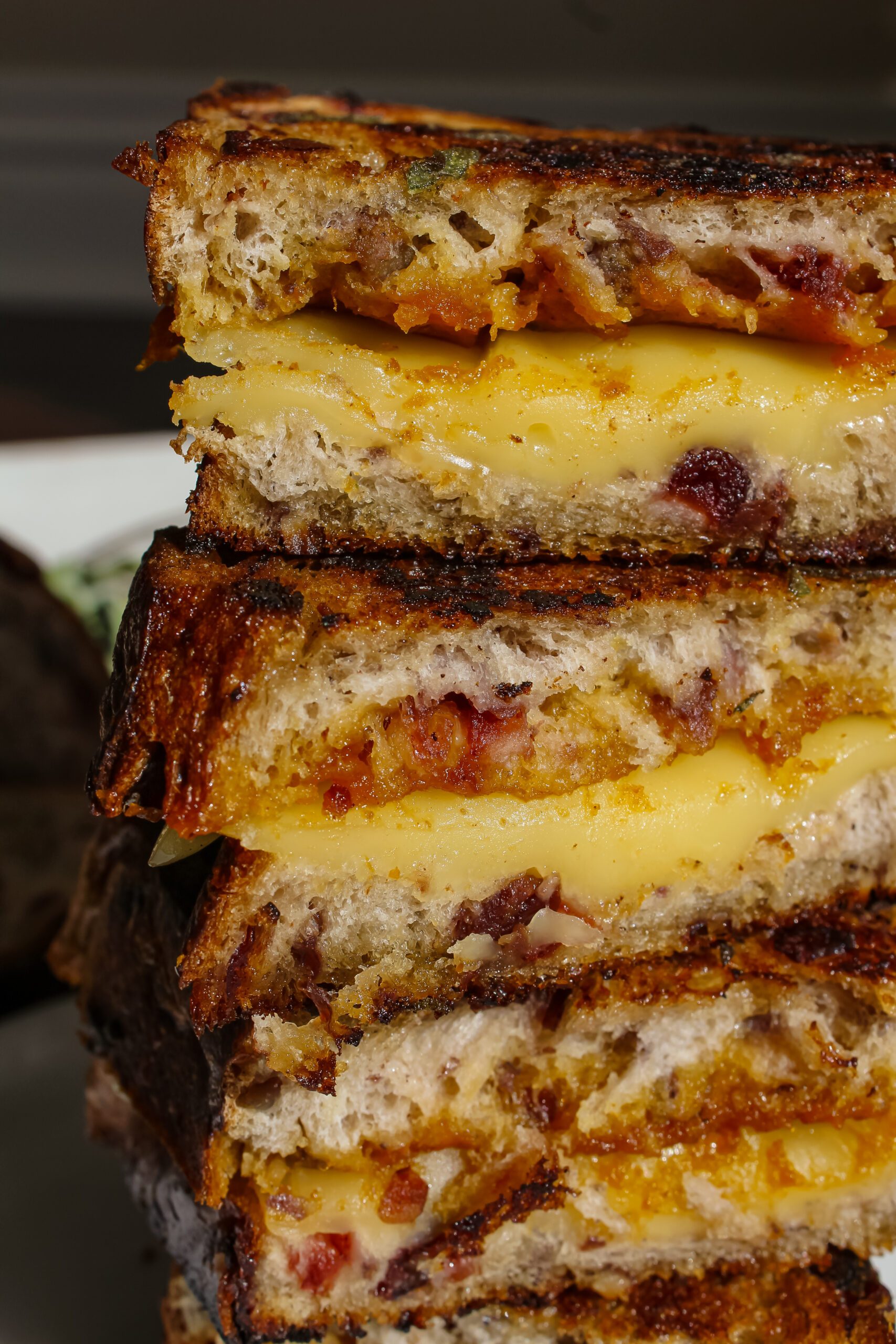 Pumpkin Butter Grilled Cheese