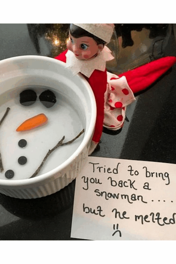 elf on the shelf ideas