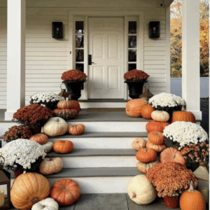 15 Front Porch Pumpkin Designs You’ll Want to Copy Immediately