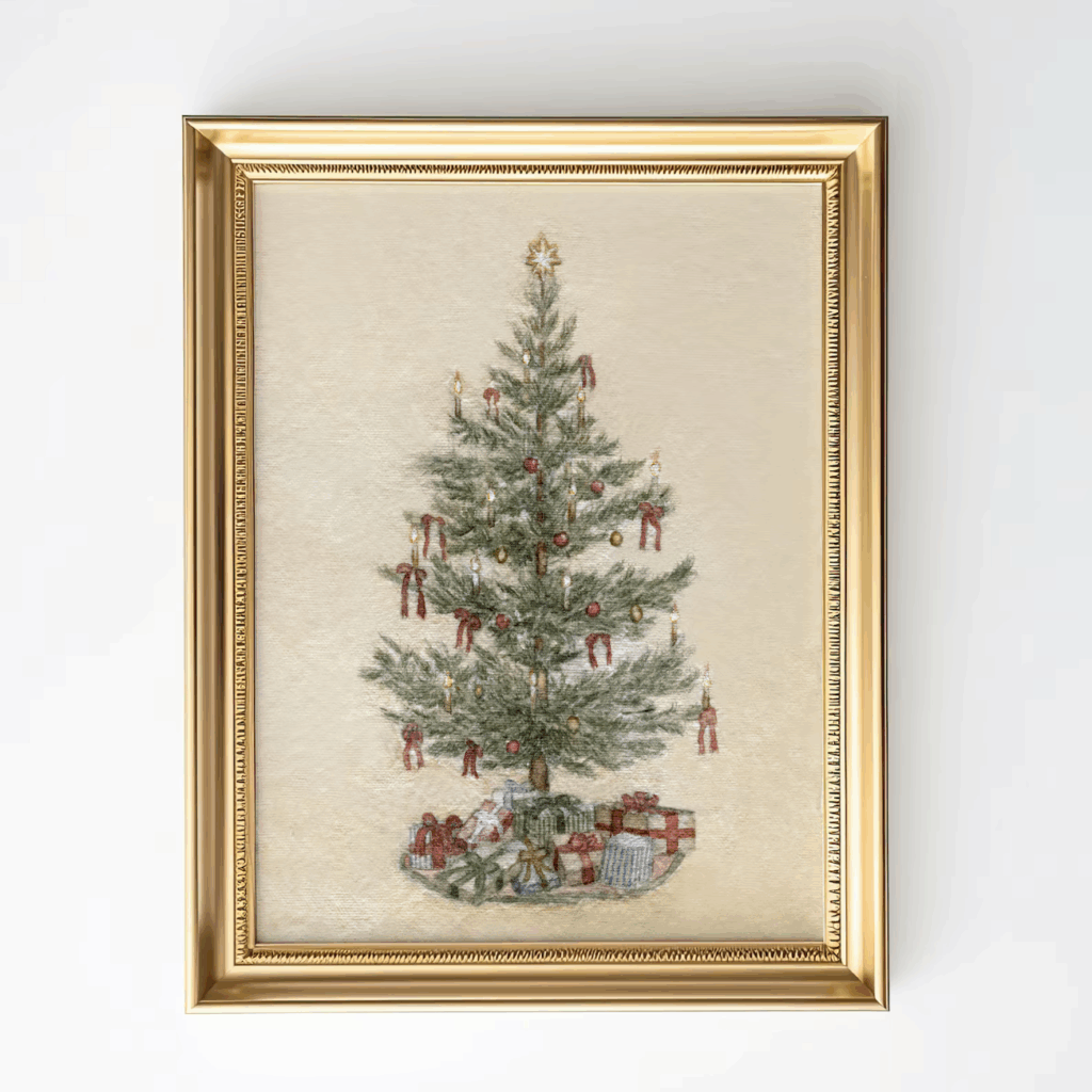 christmas kitchen counter decor ideas