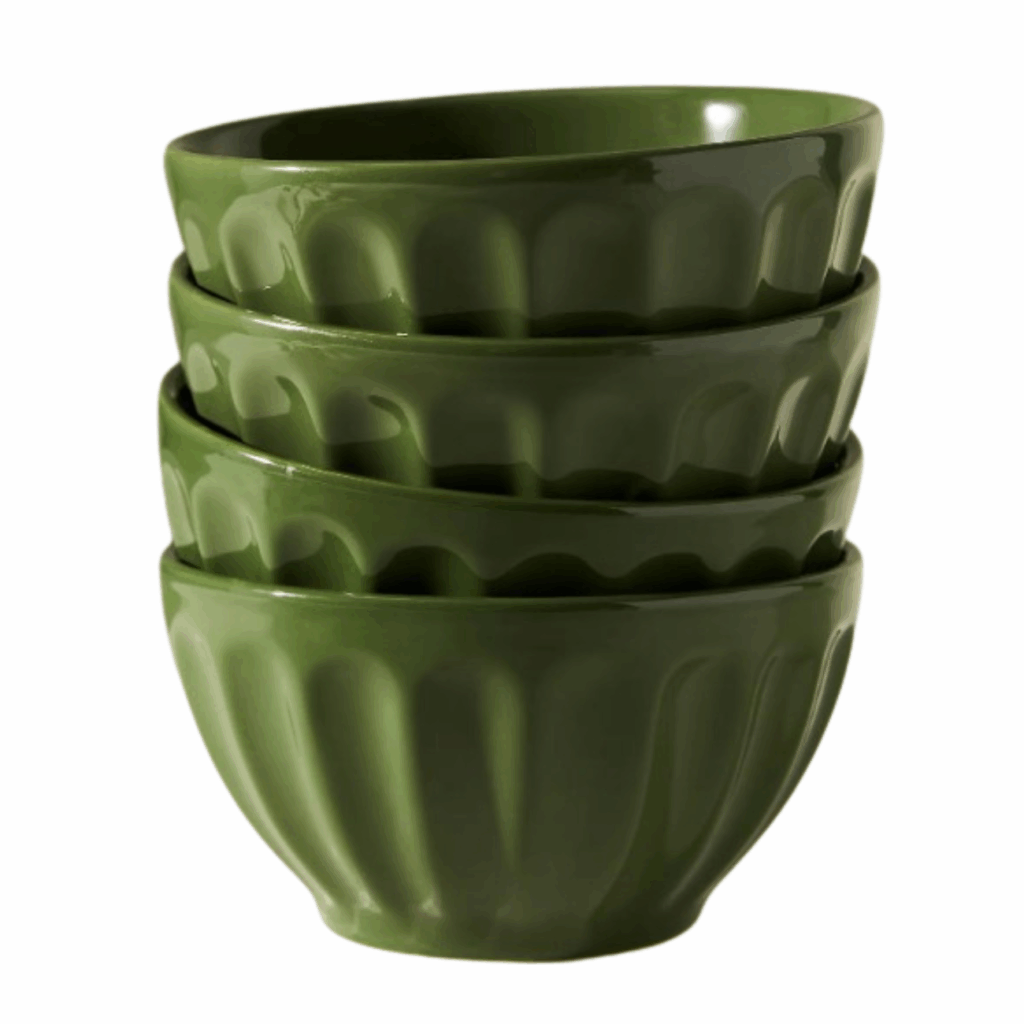 latte stoneware bowls