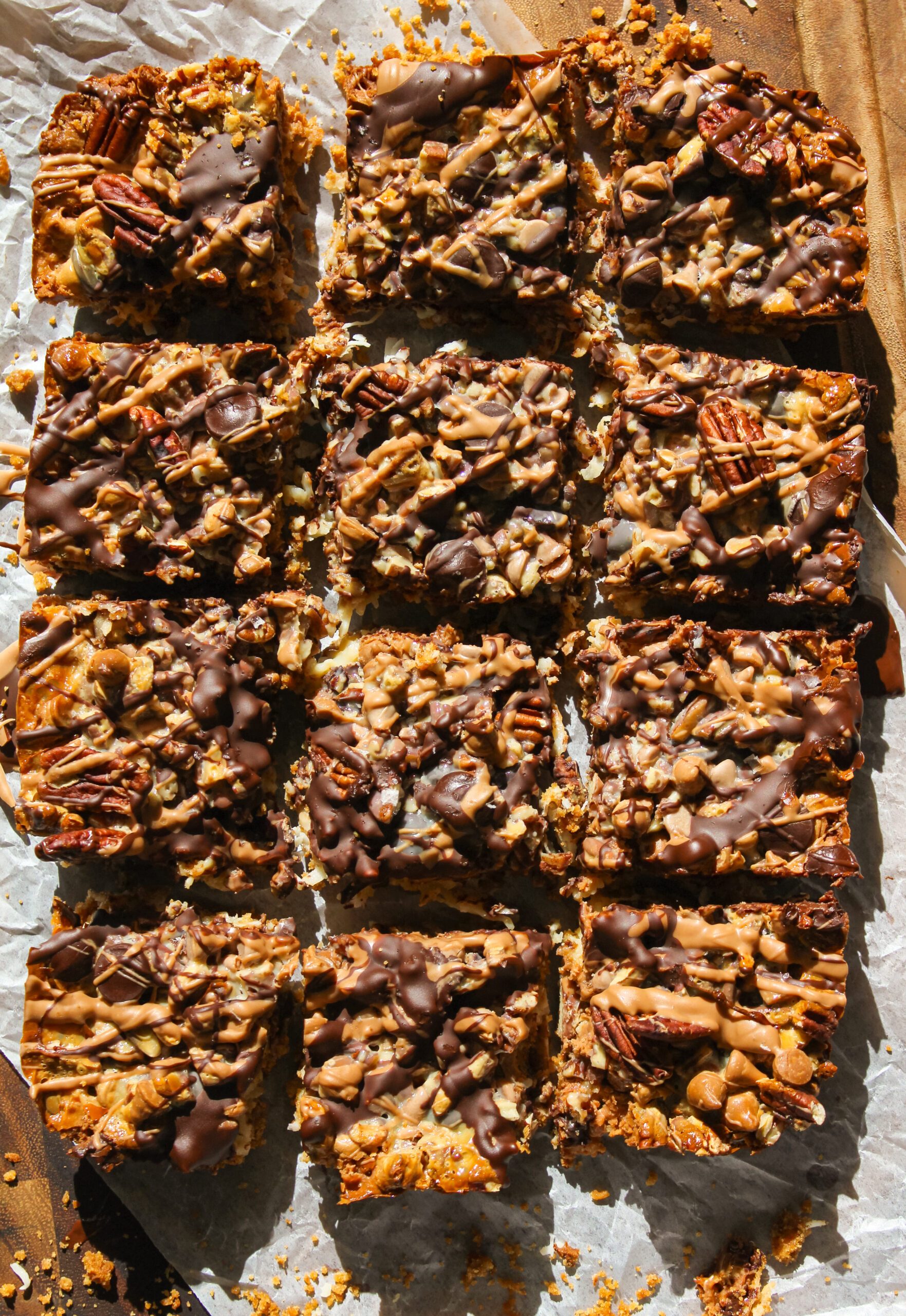 butterscotch magic bars (7 layer dessert bars)