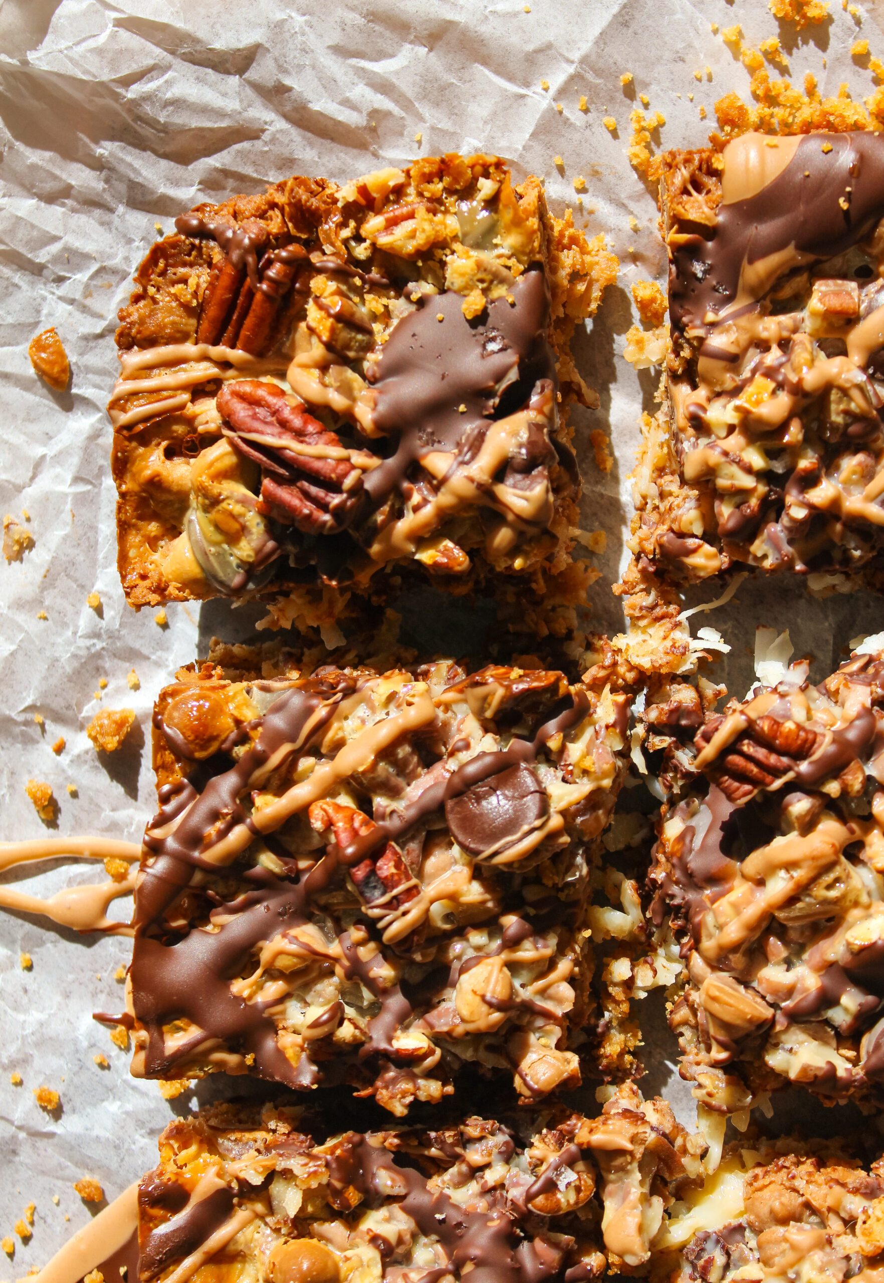 butterscotch magic bars (7 layer dessert bars)