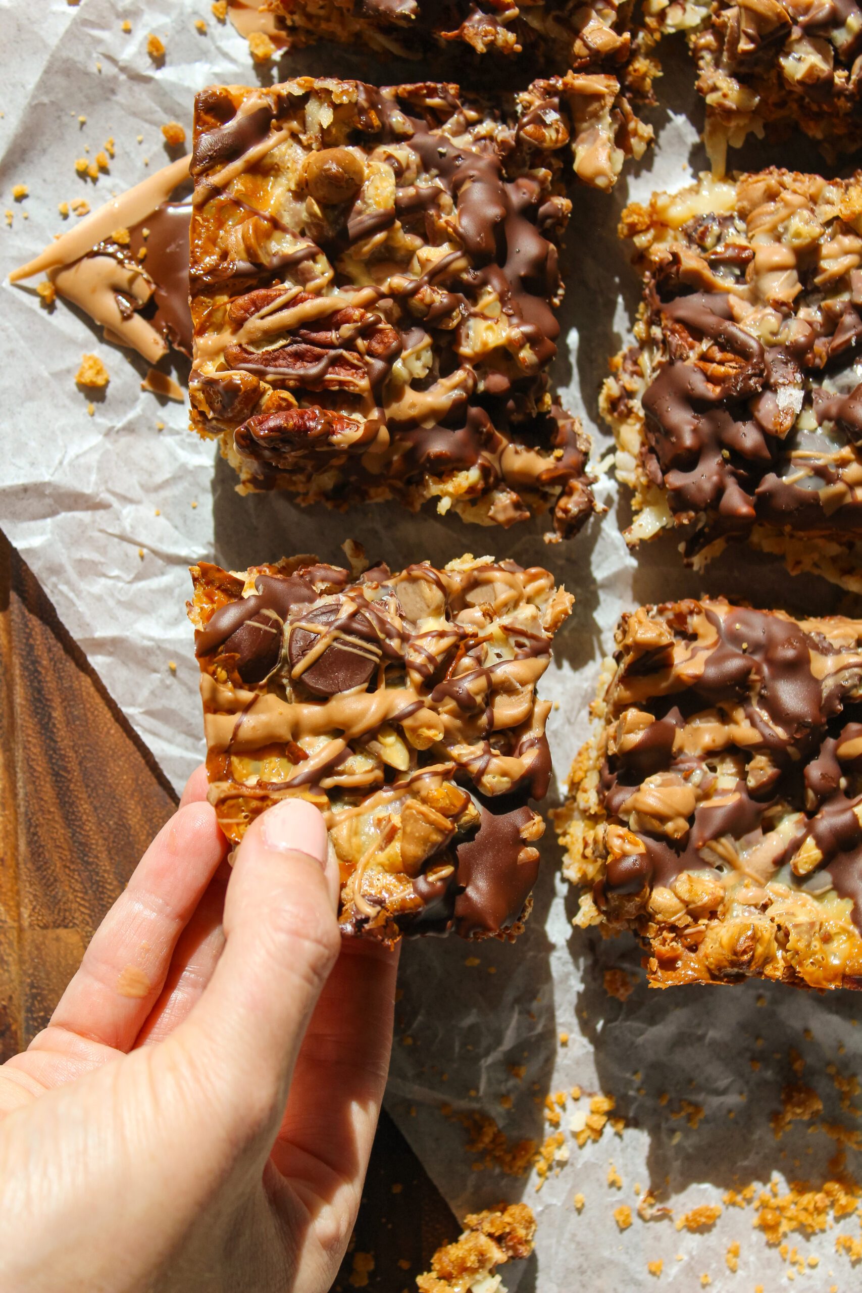 butterscotch magic bars (7 layer dessert bars)