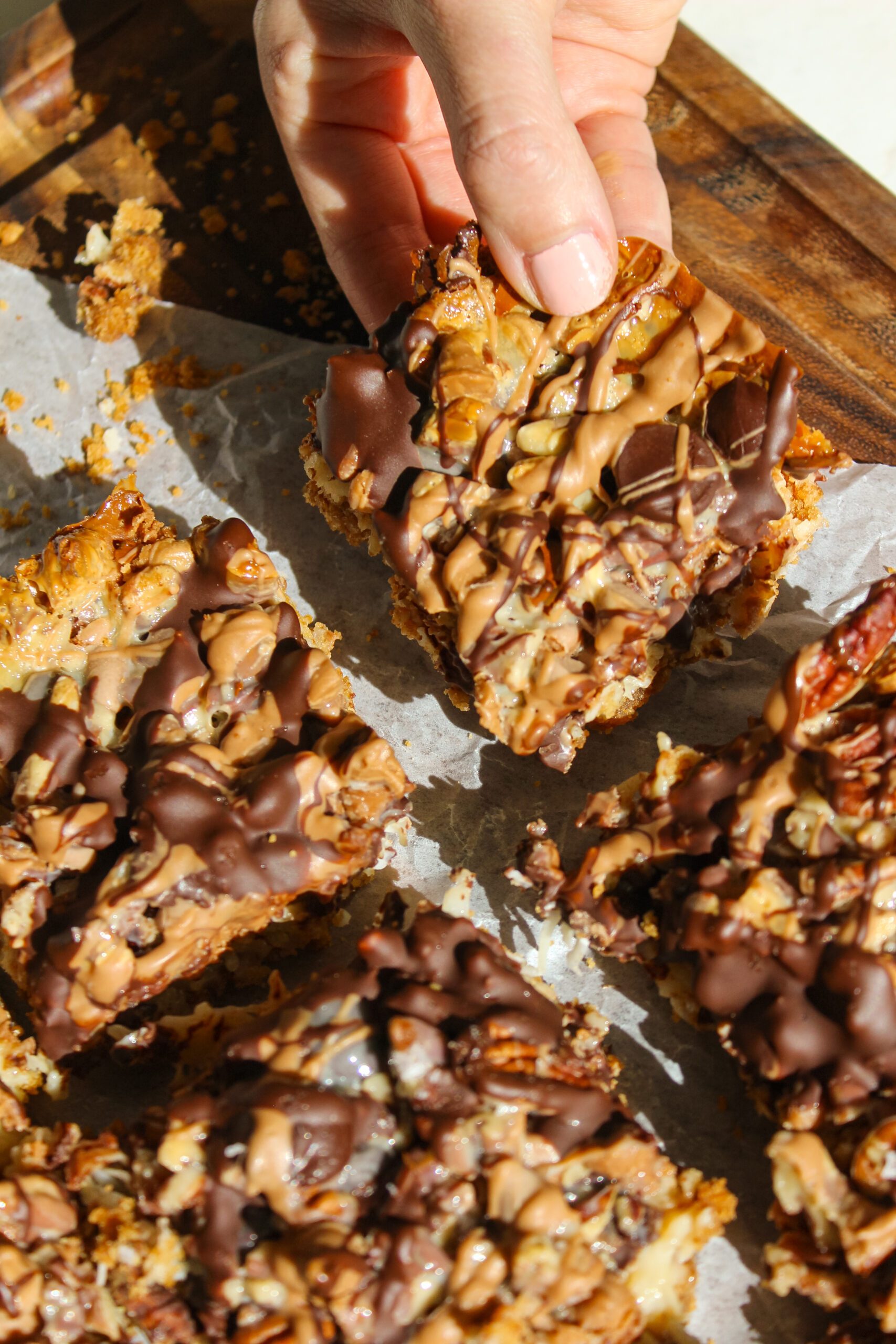 butterscotch magic bars (7 layer dessert bars)