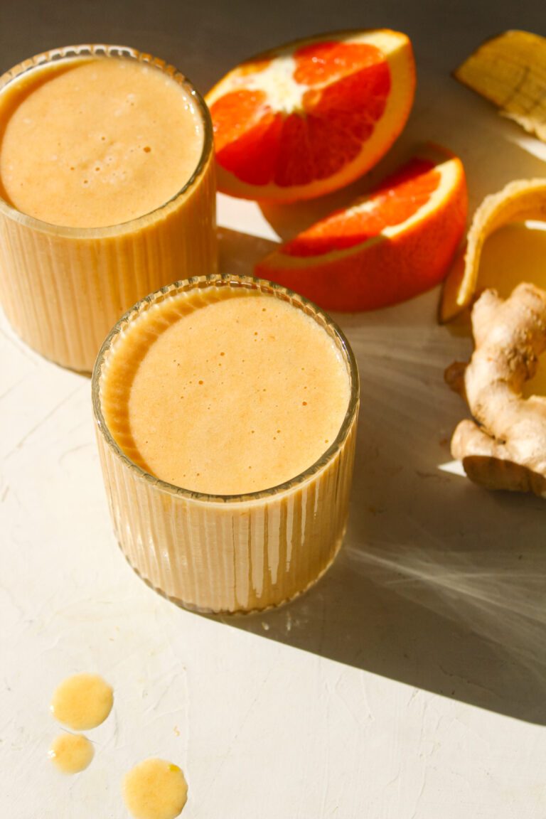 Energizing Sunrise Citrus Smoothie
