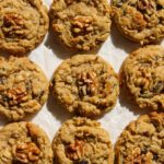Tahini Oatmeal Raisin Breakfast Cookies