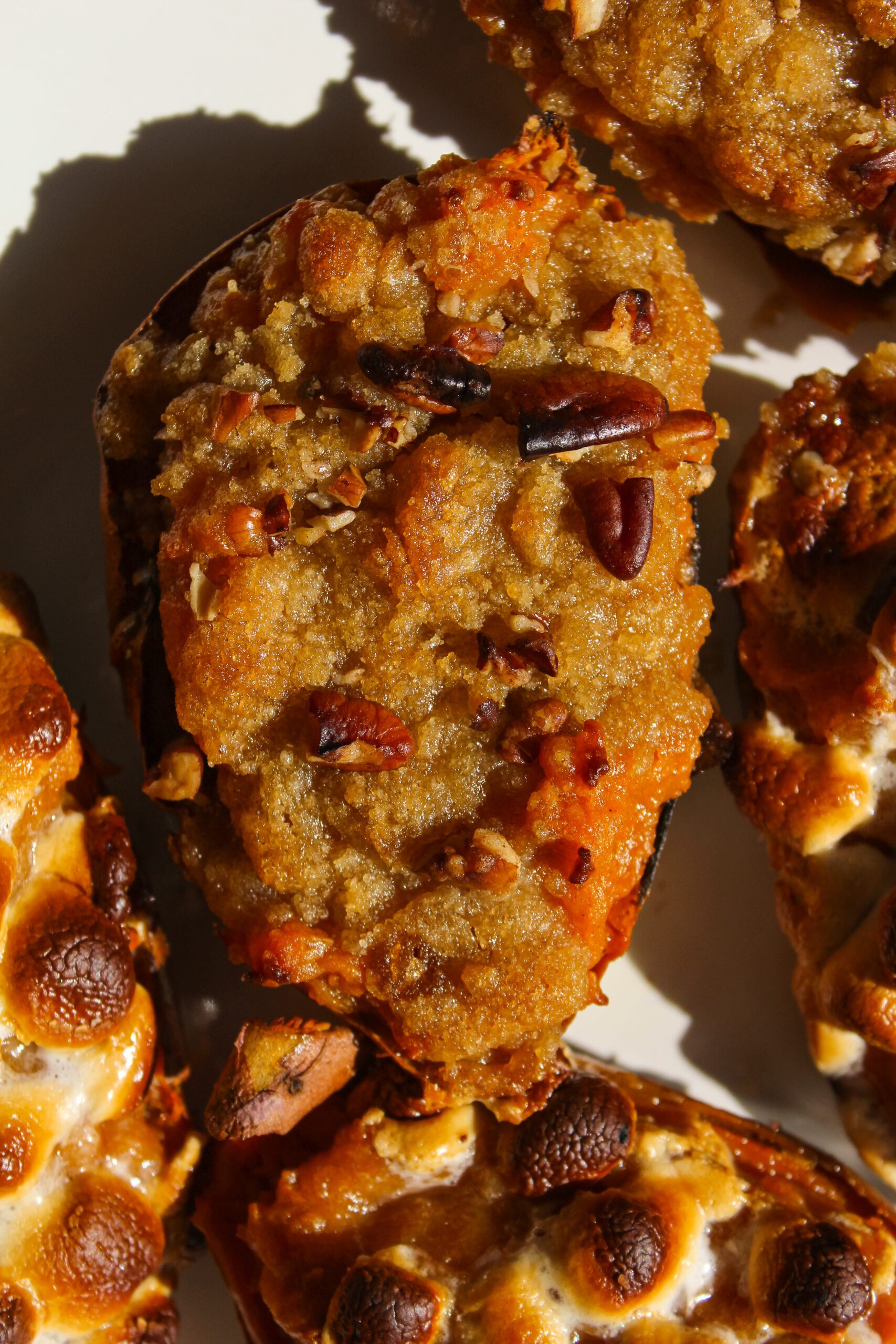 twice baked candied sweet potatoes