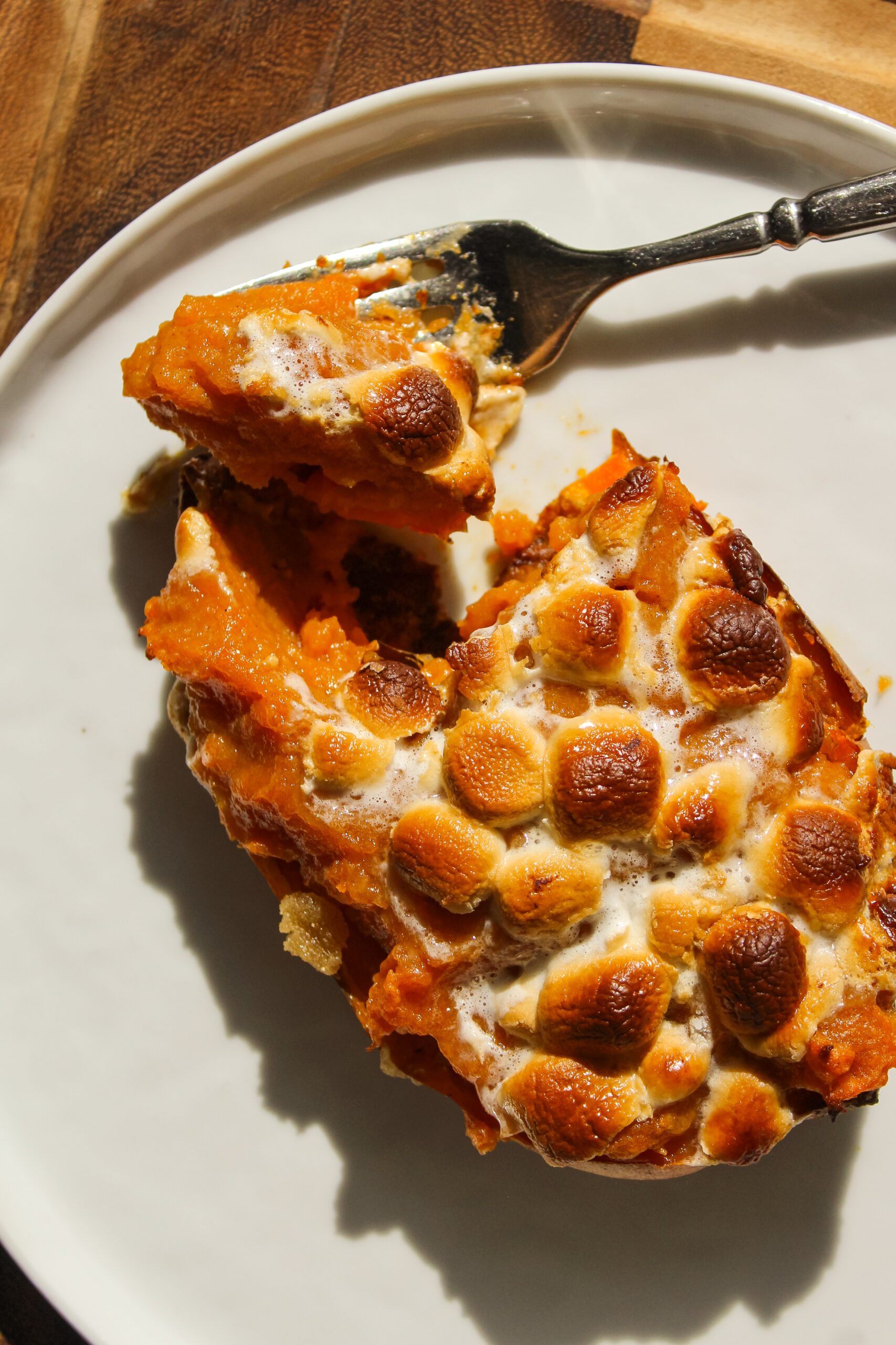 twice baked candied sweet potatoes