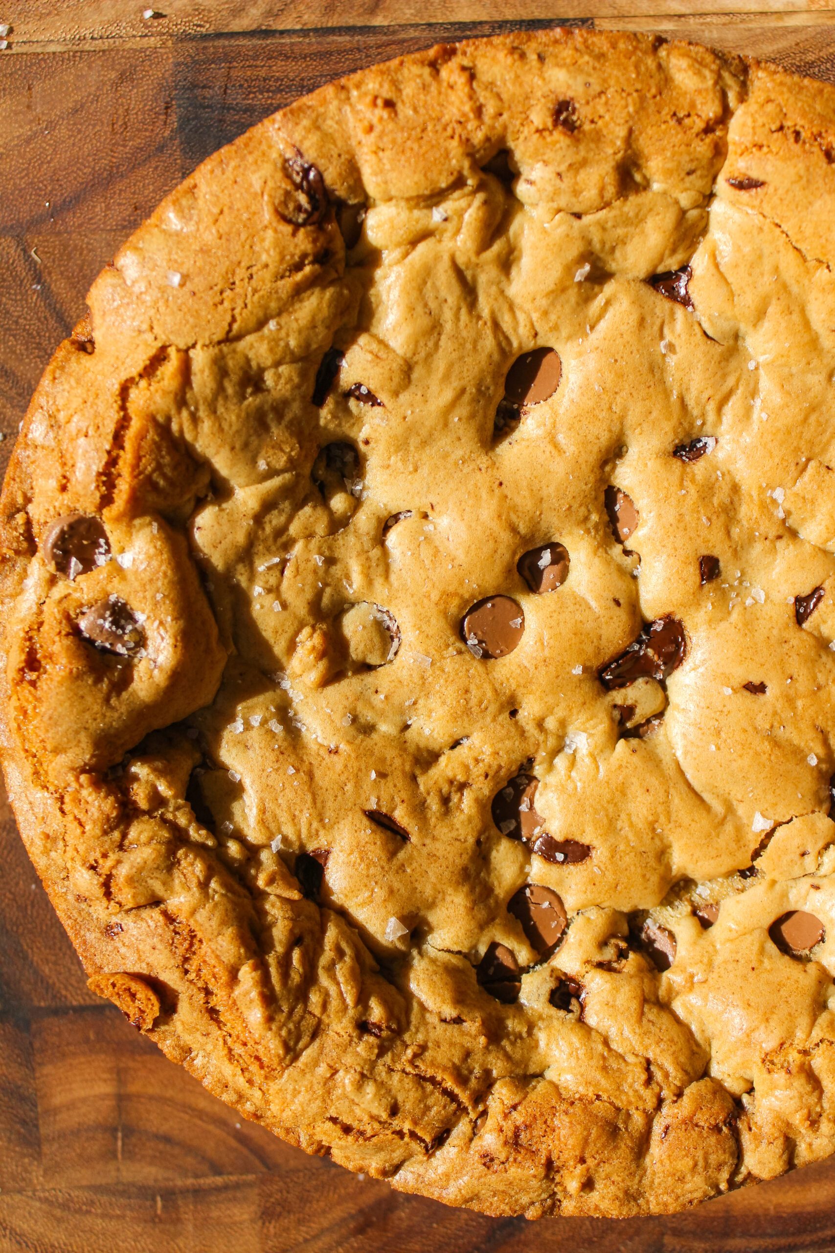 Brown Butter Chocolate Chip Cookie Cake