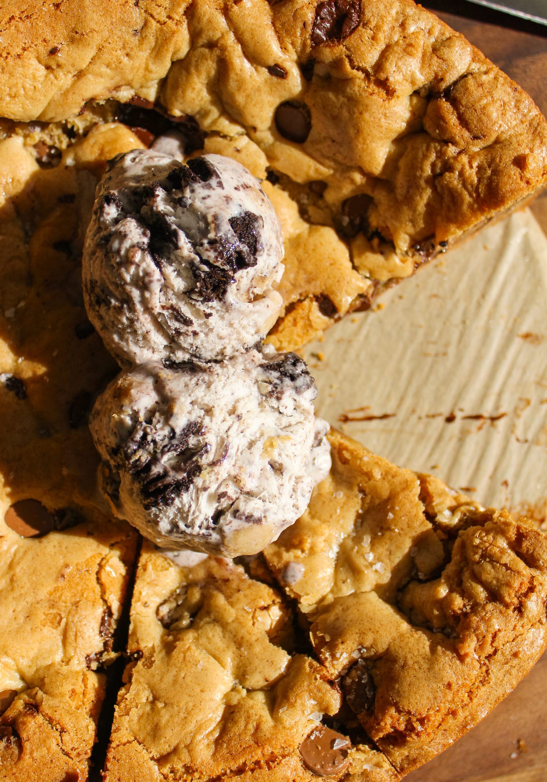 Brown Butter Chocolate Chip Cookie Cake