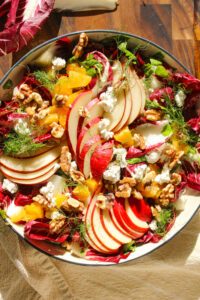 Citrus Pear Radicchio Salad
