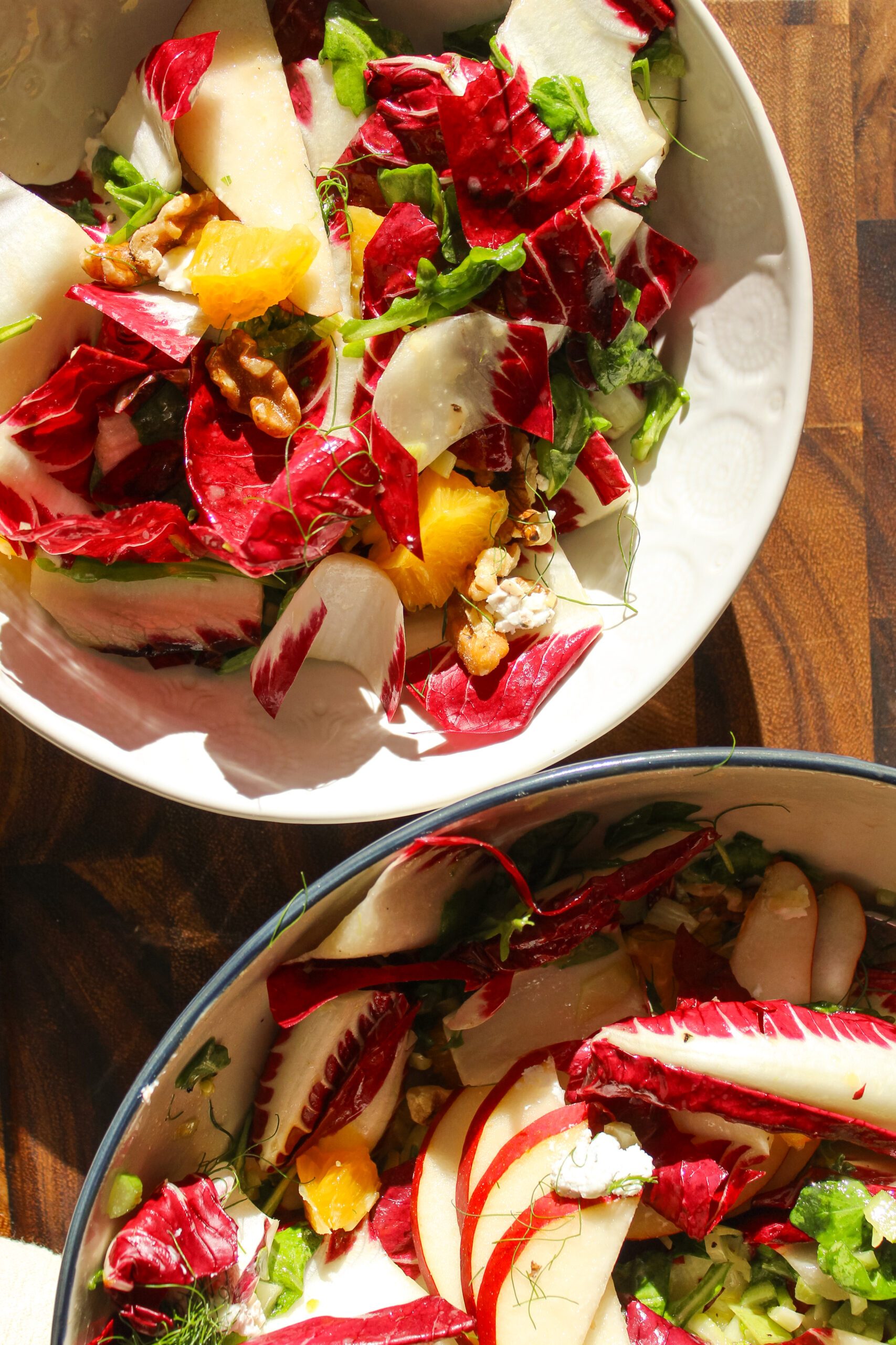 Citrus Pear Radicchio Salad
