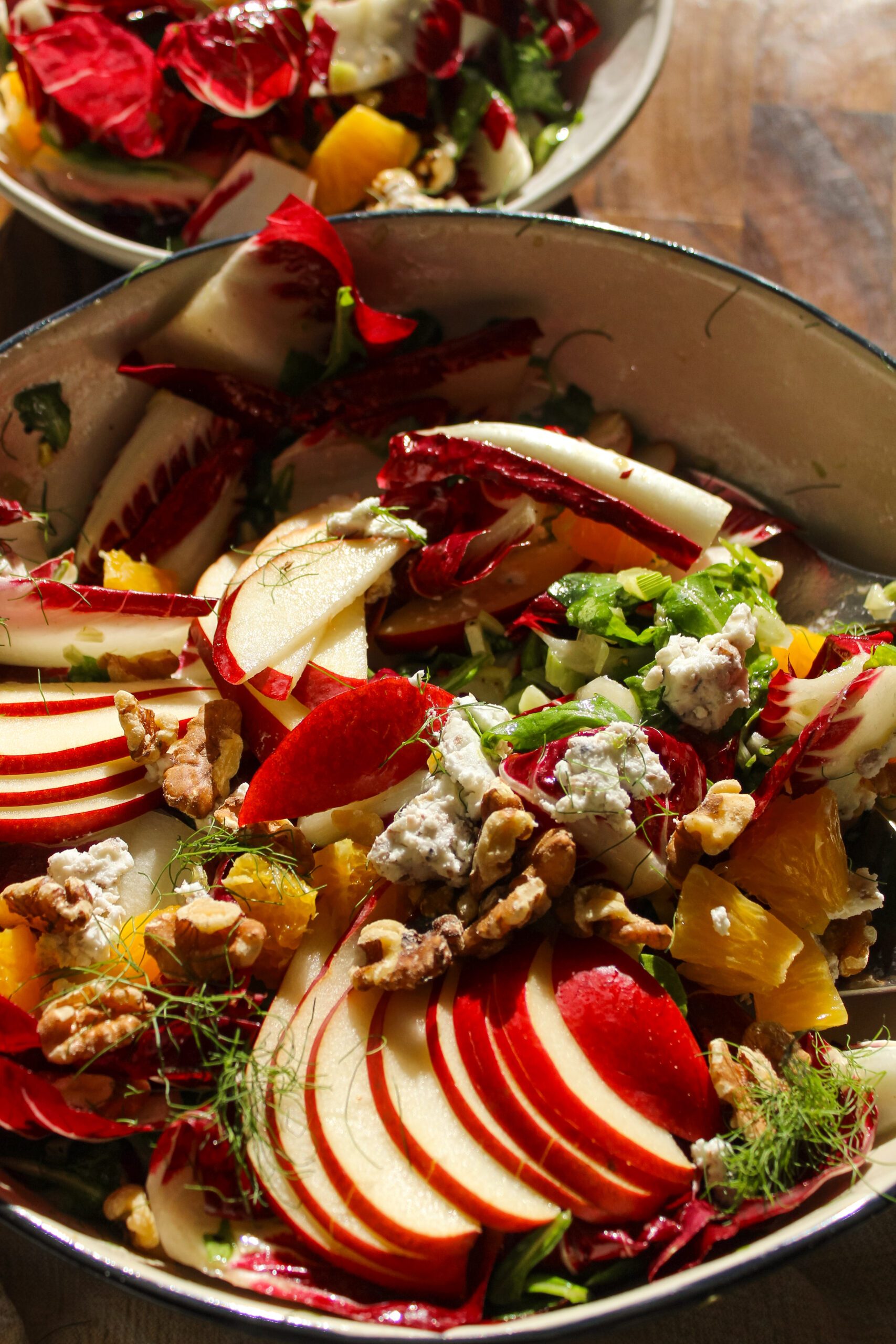 Citrus Pear Radicchio Salad
