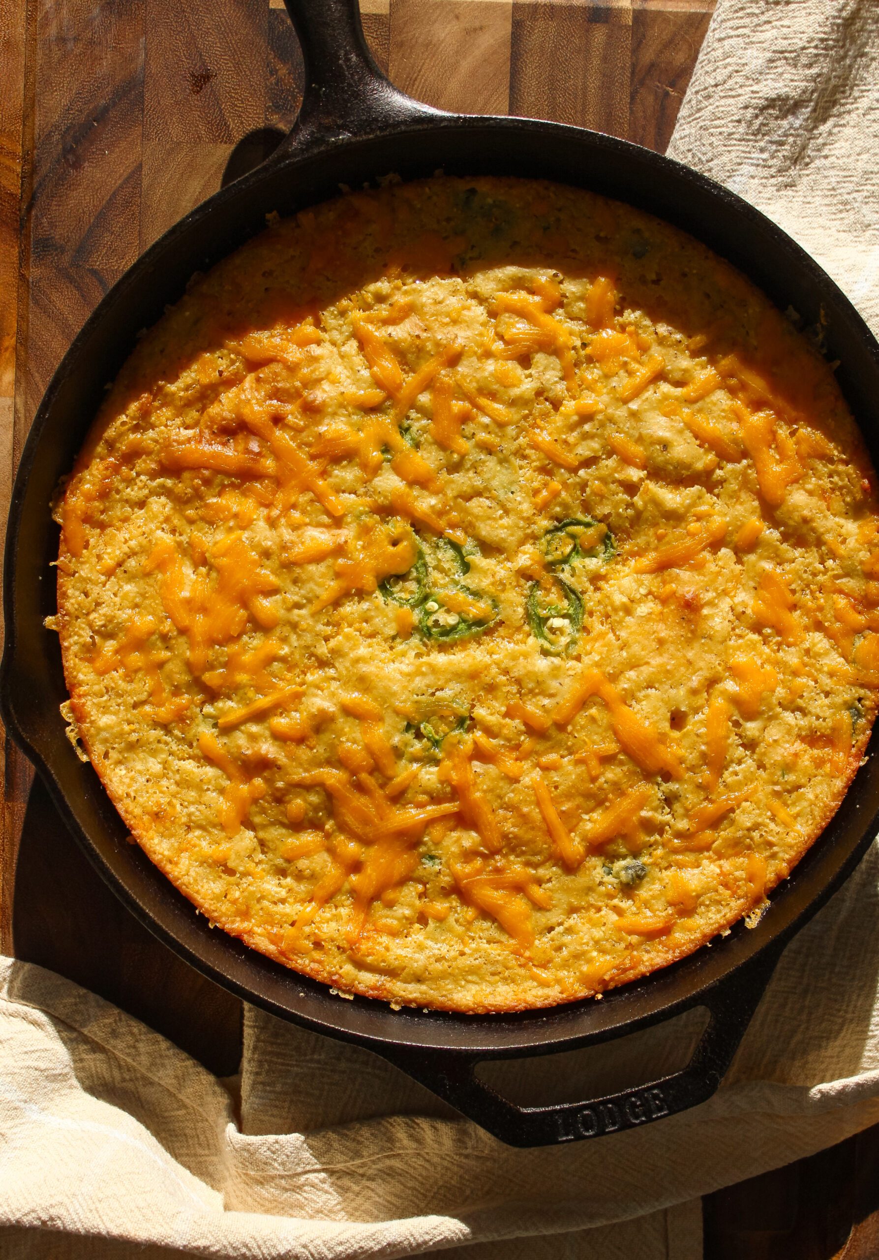 cheesy jalapeno corn casserole