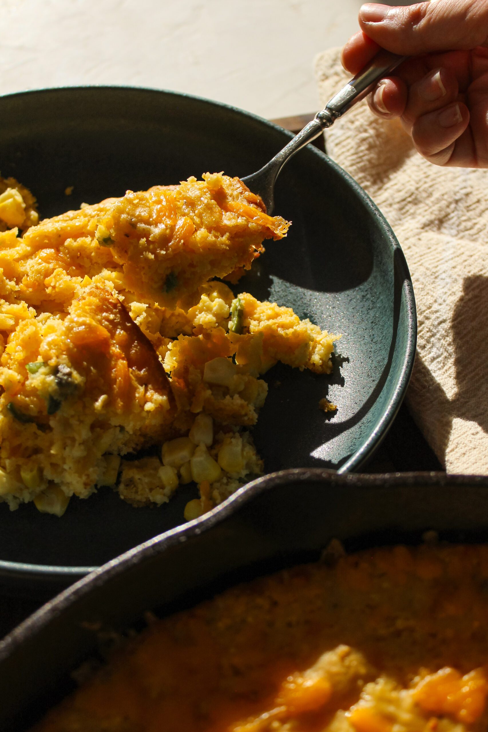 cheesy jalapeno corn casserole