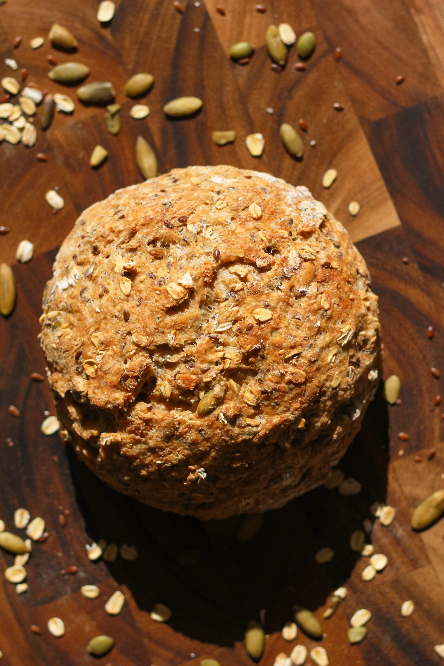 no kneed seed bread