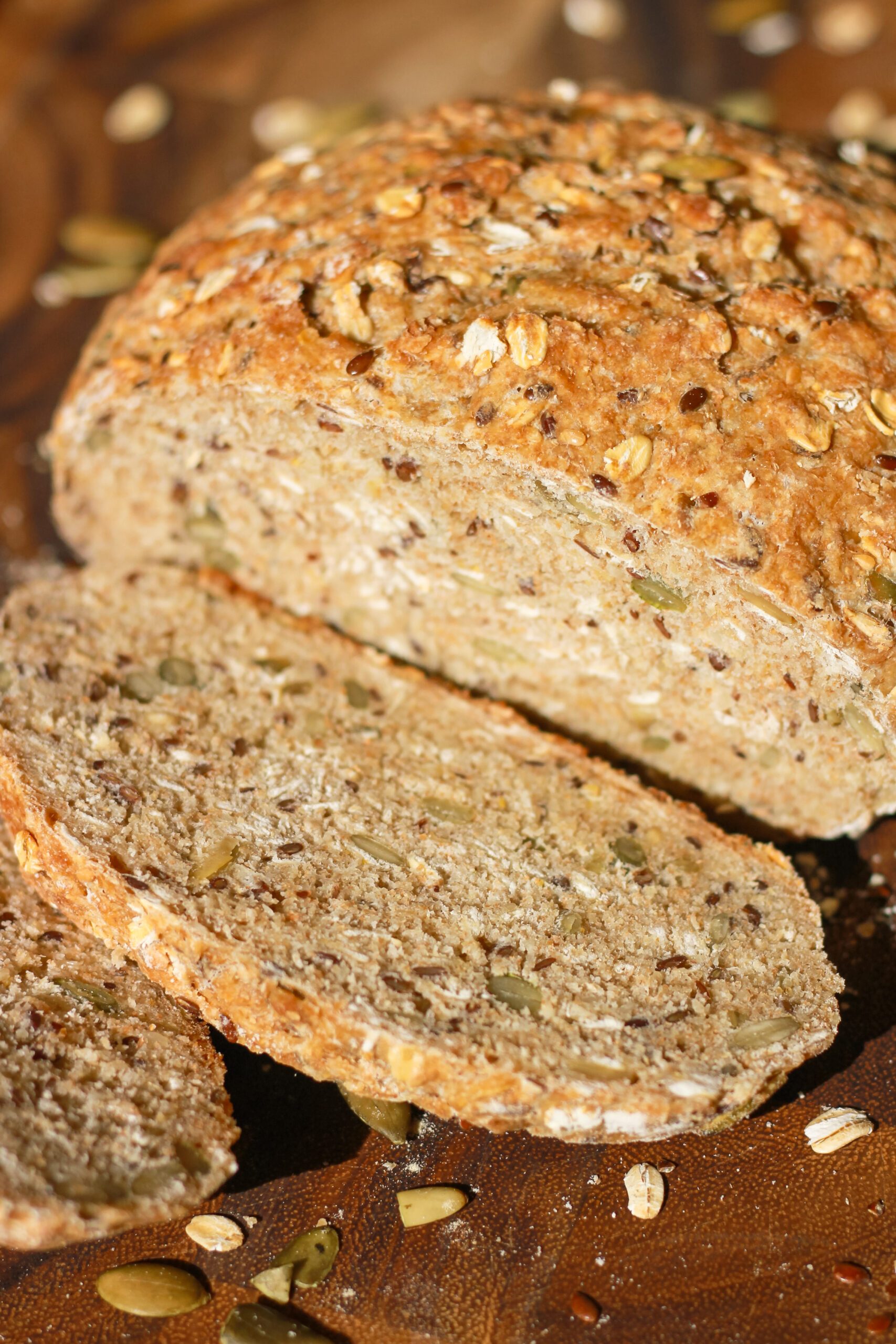 no kneed seed bread