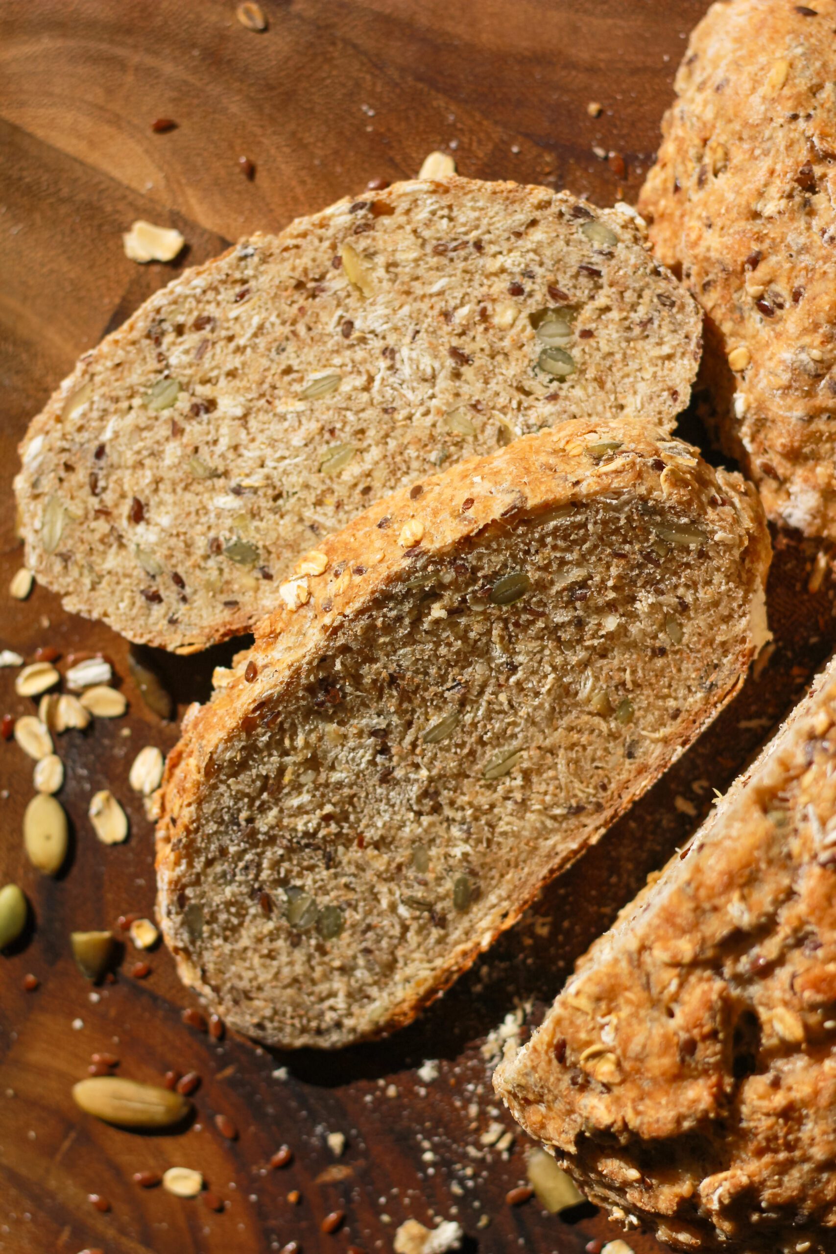 no kneed seed bread