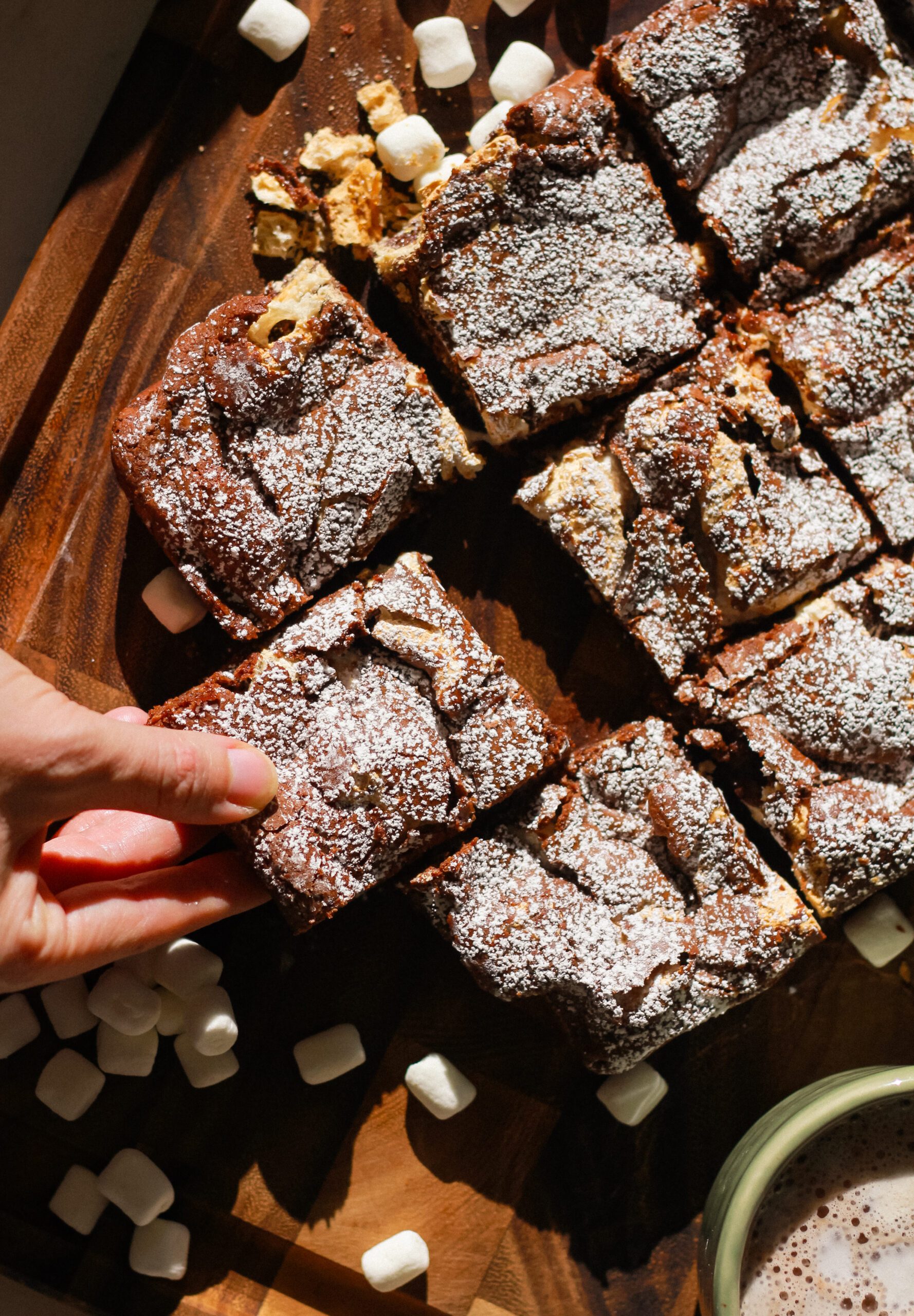 Hot Cocoa Dessert Bars