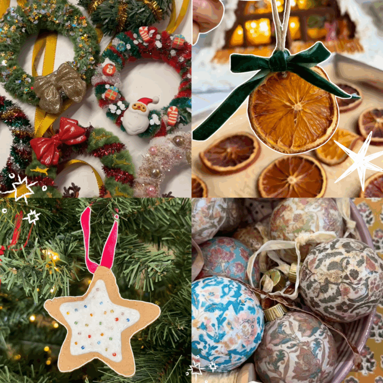 14 Cute Homemade Christmas Ornaments to Make for a Holiday Craft Night