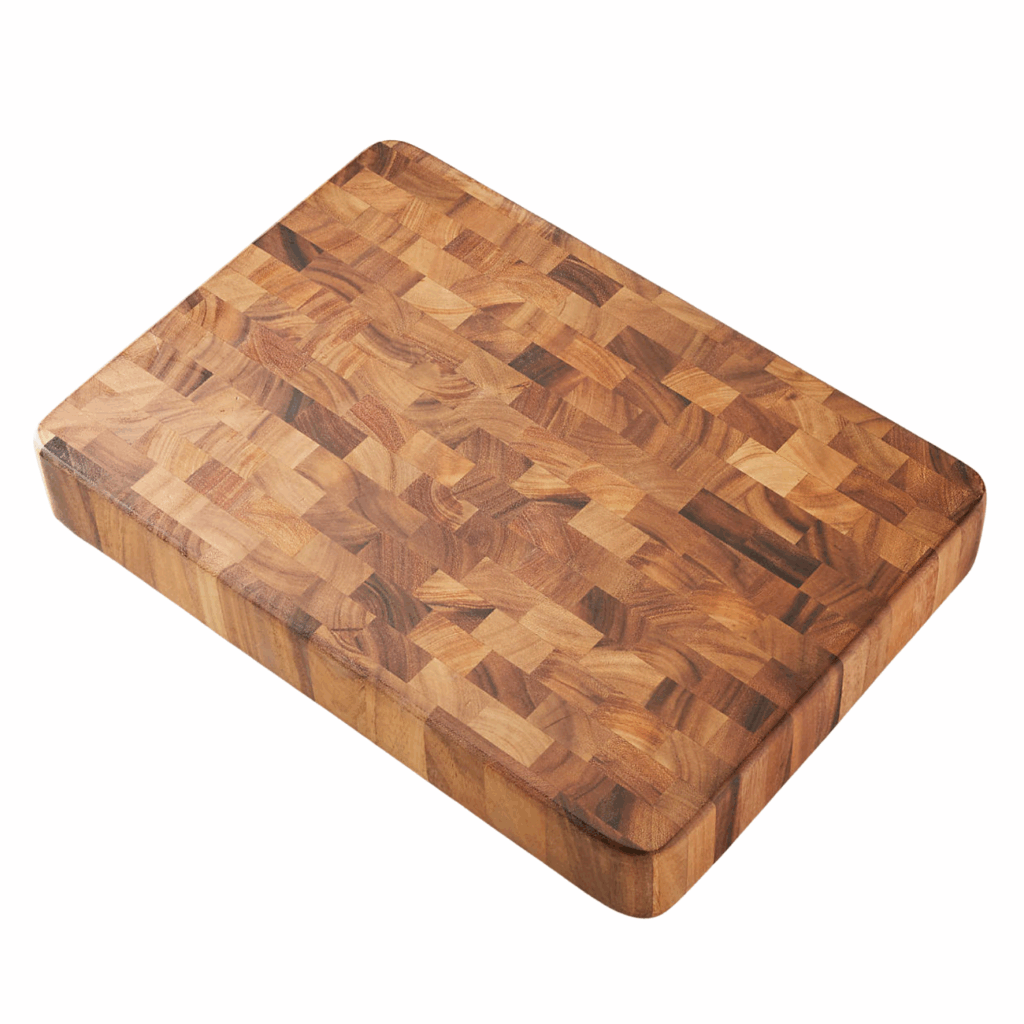 wooden block cutting board