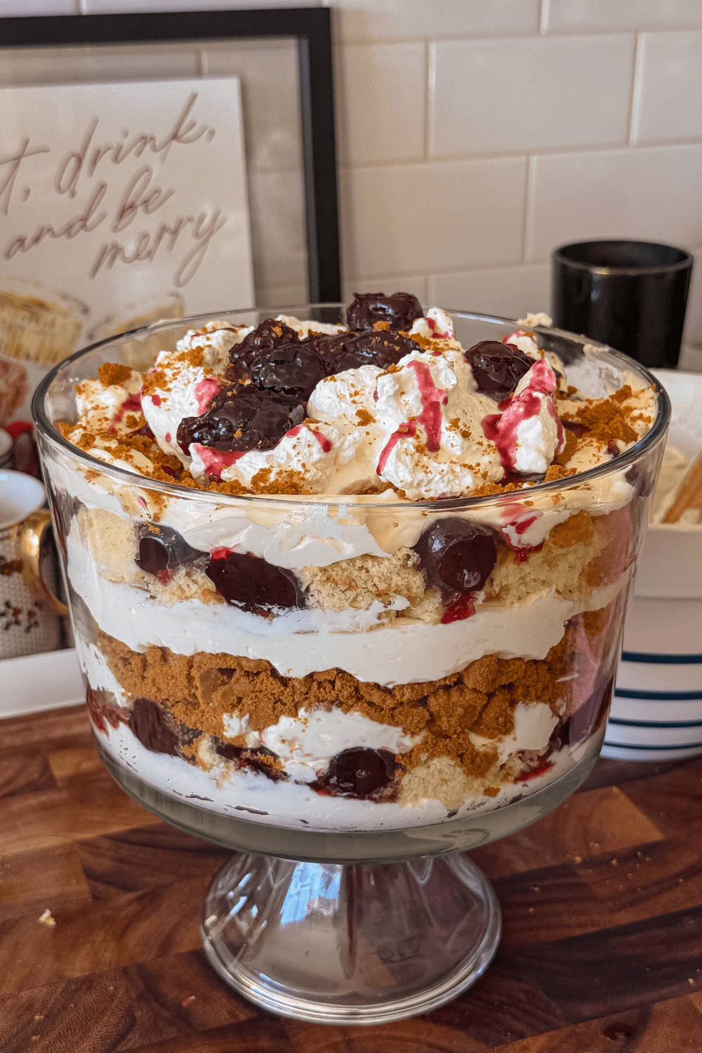cherry delight trifle