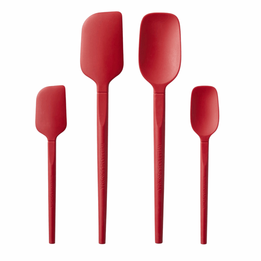 rubber spatulas