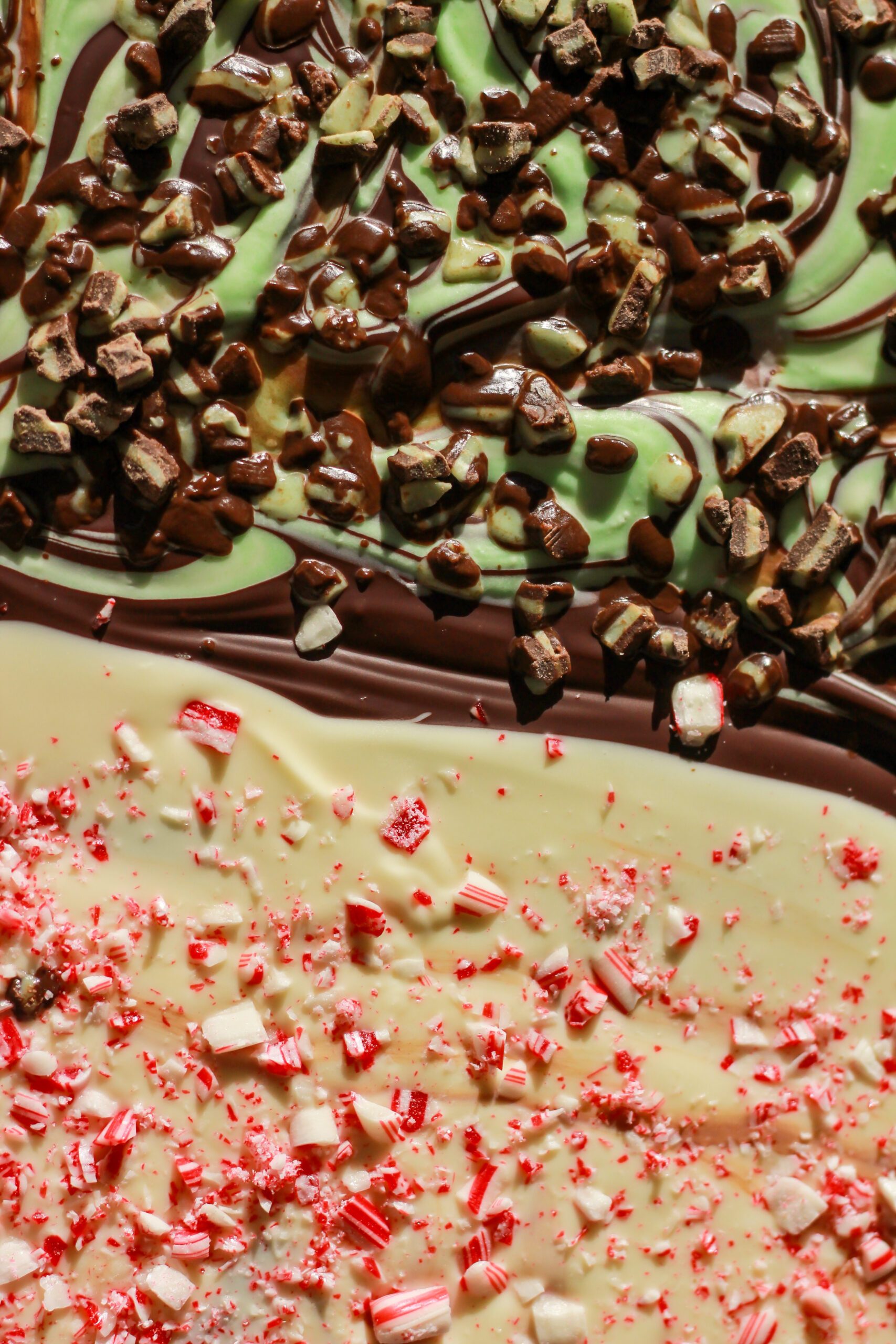 mint chocolate bark