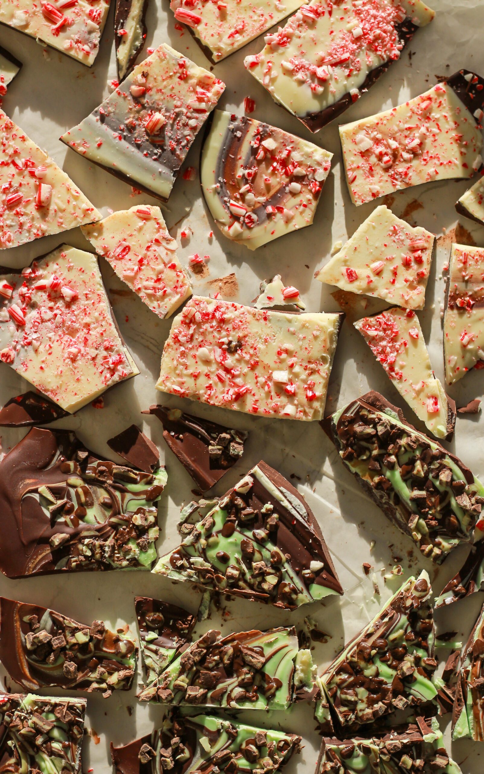 mint chocolate bark
