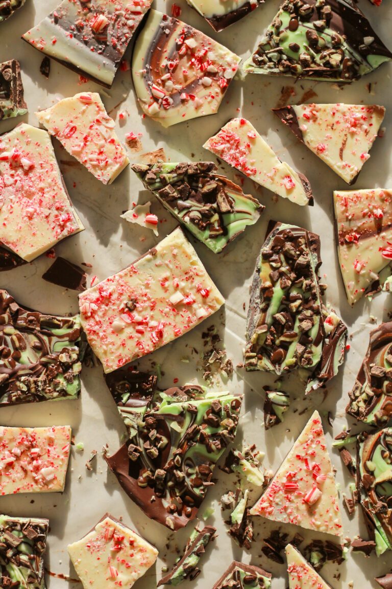 mint chocolate bark