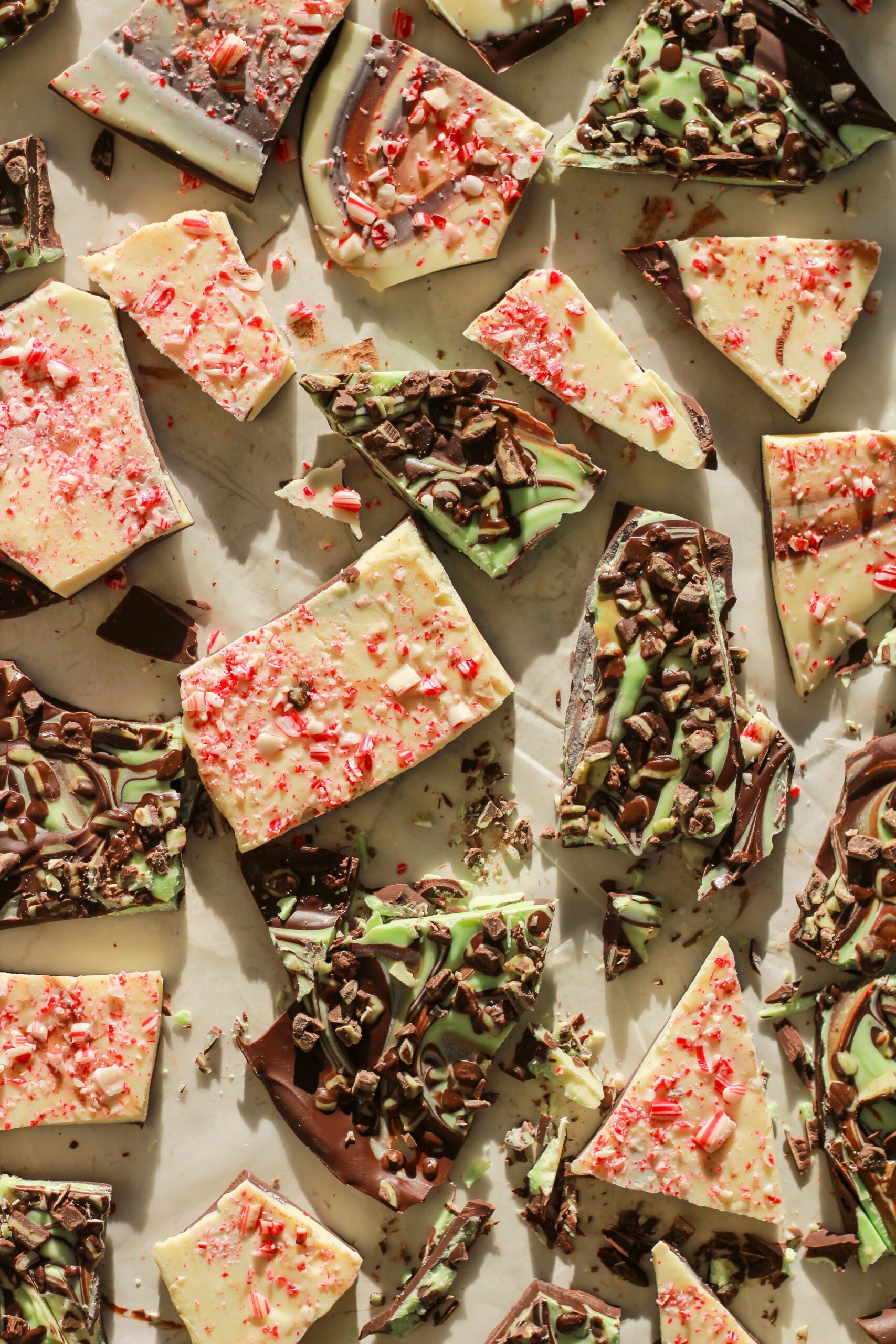 mint chocolate bark