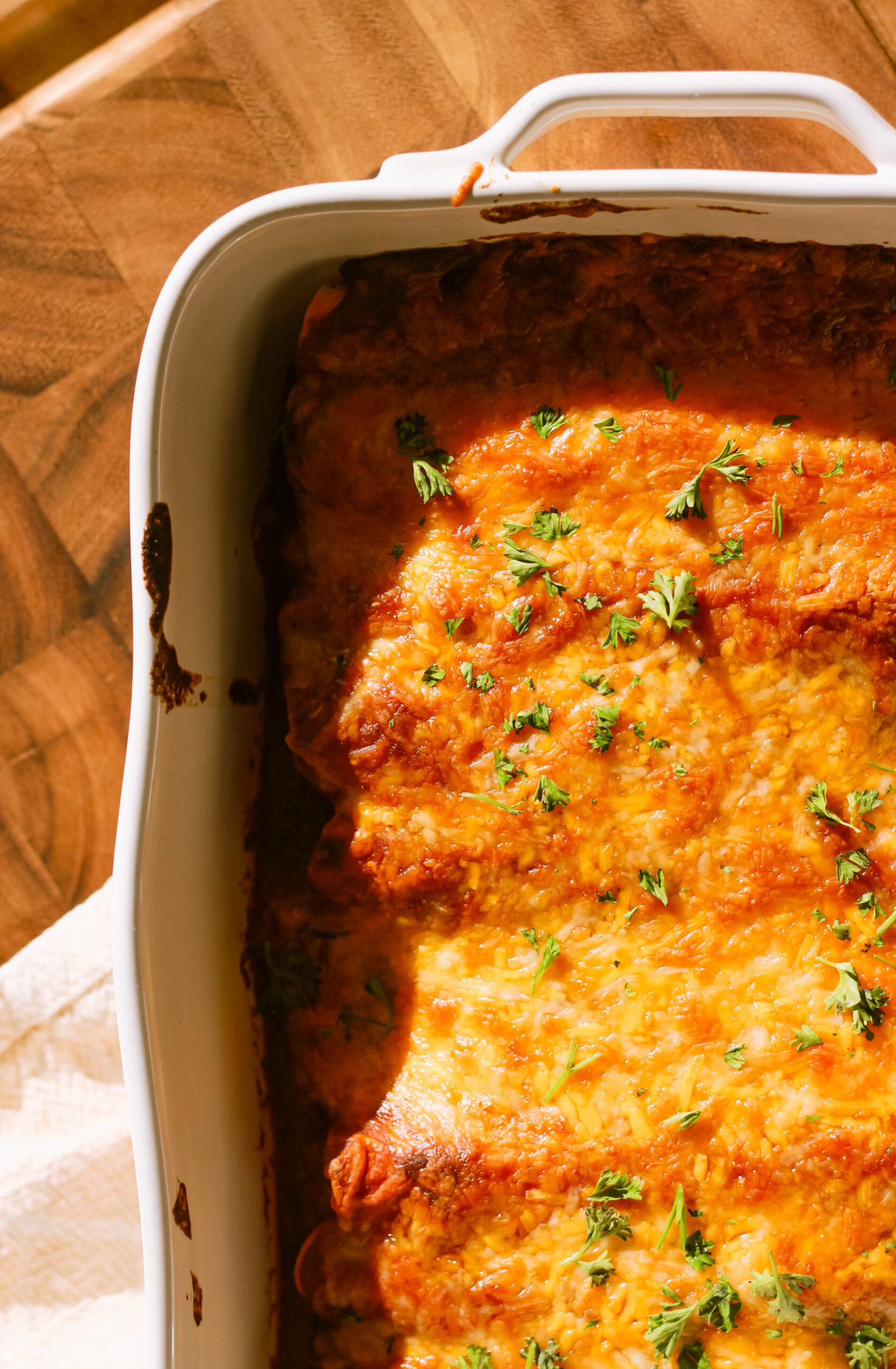 Chipotle Chicken and Cheese Enchiladas