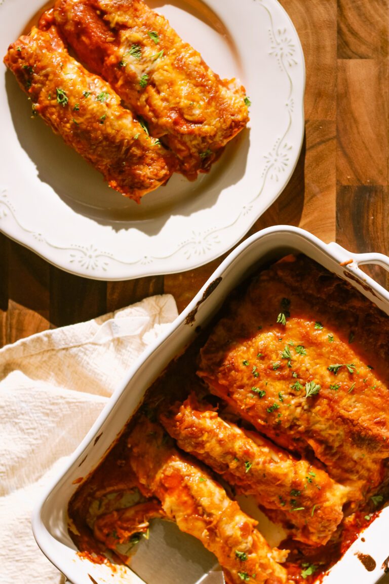 chipotle chicken and cheese enchiladas