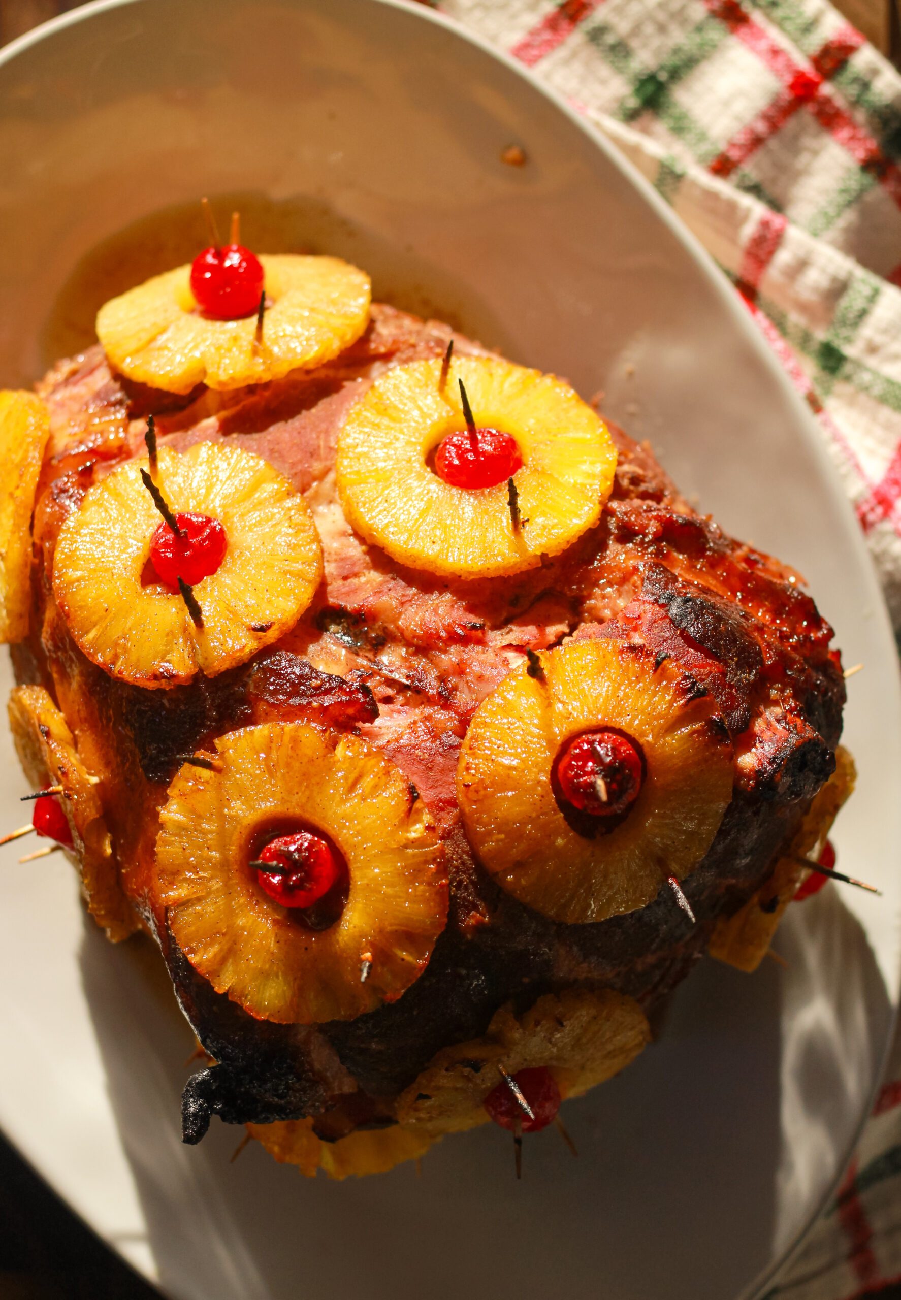 holiday pineapple ham