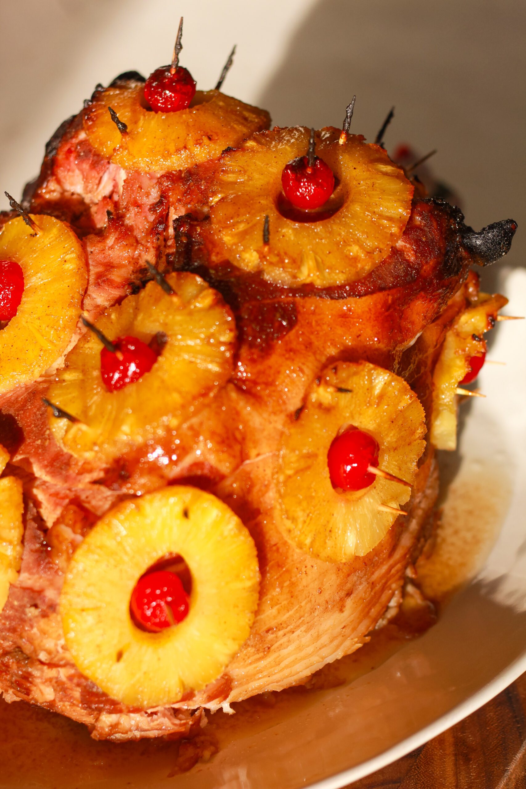 holiday pineapple ham