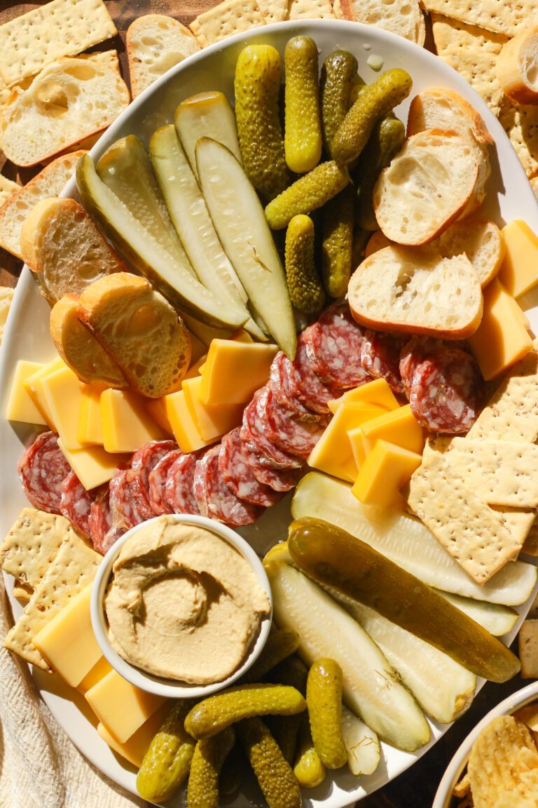 pickle charcuterie board