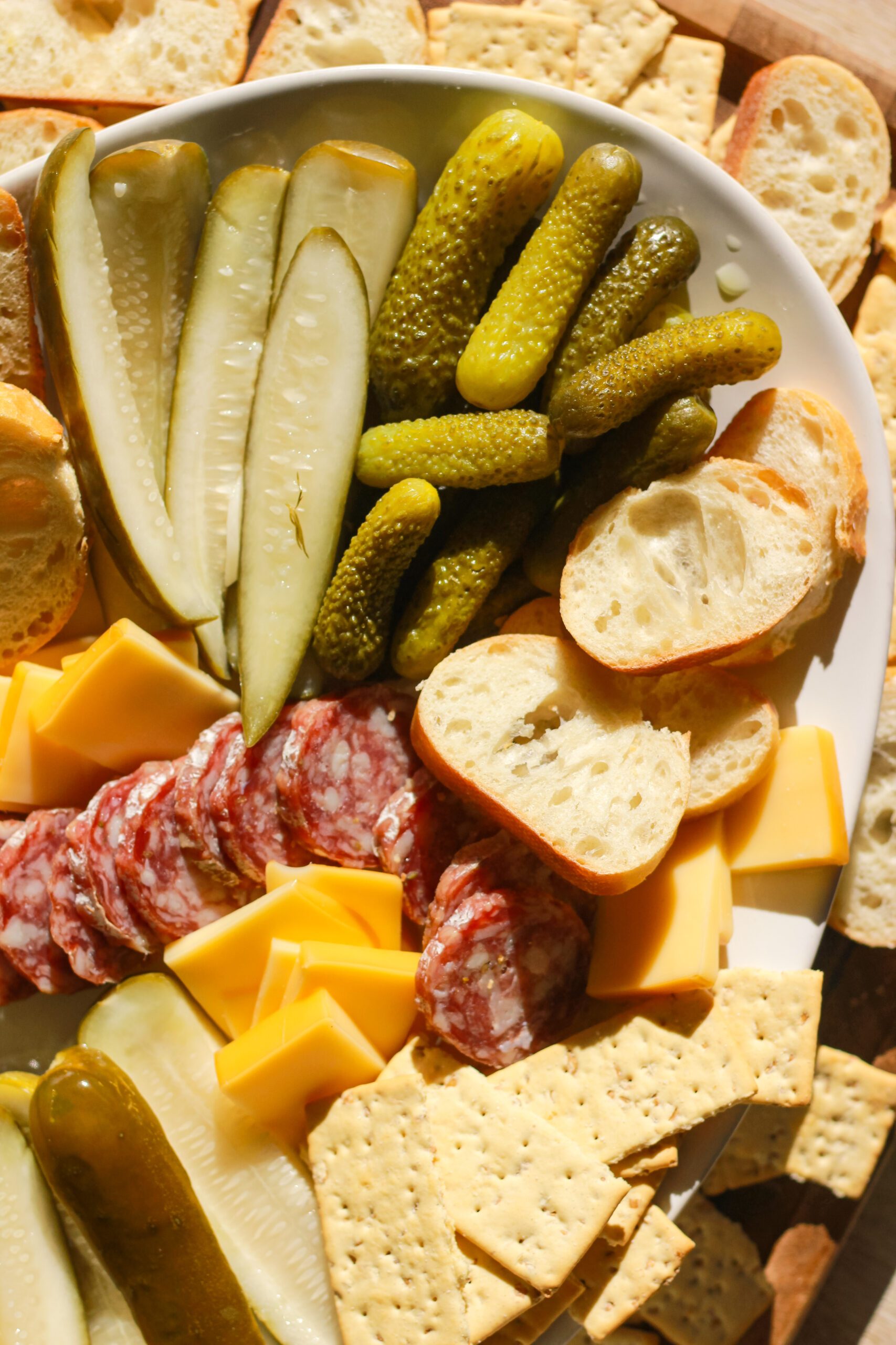pickle charcuterie board