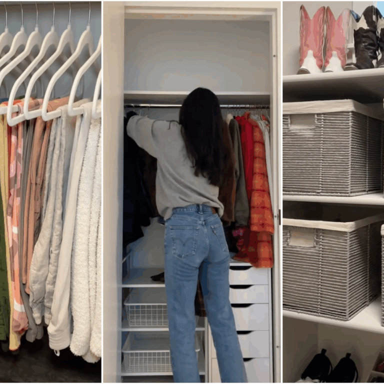 6 Easy Ways to Tidy Up Your Cluttered Closet