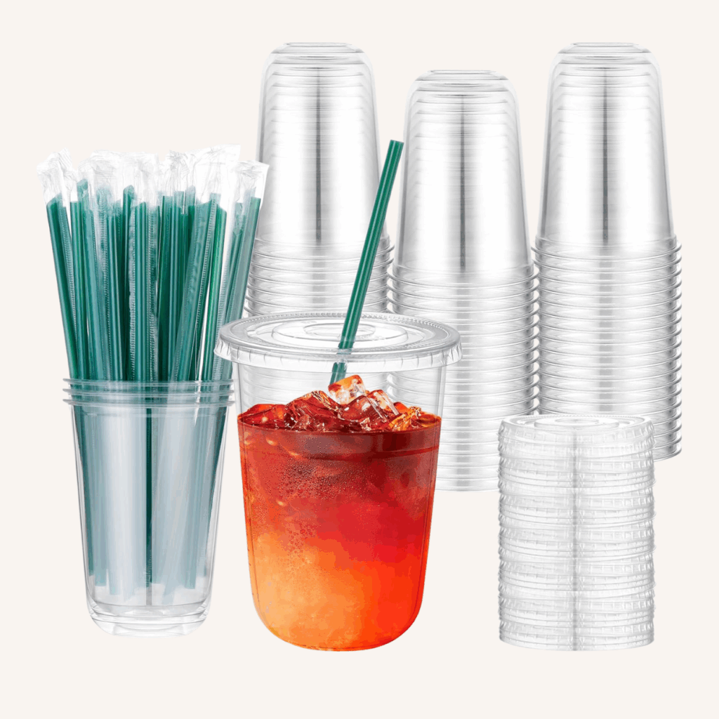 dirty soda recipes, plastic cups