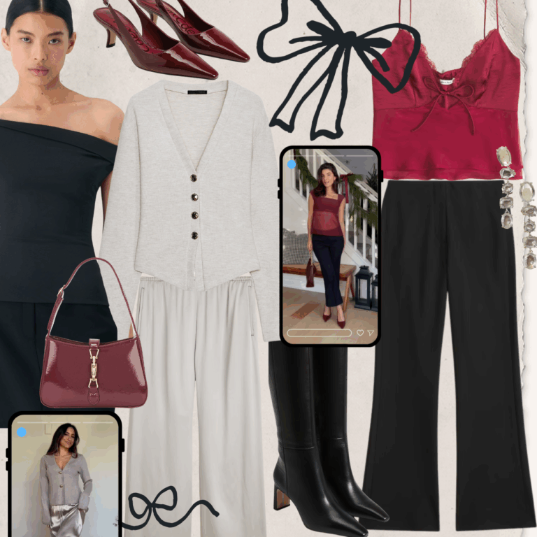 Feeling Festive But Don’t Know What to Wear? Here’s 6 Stylish Christmas Eve Outfits to Try