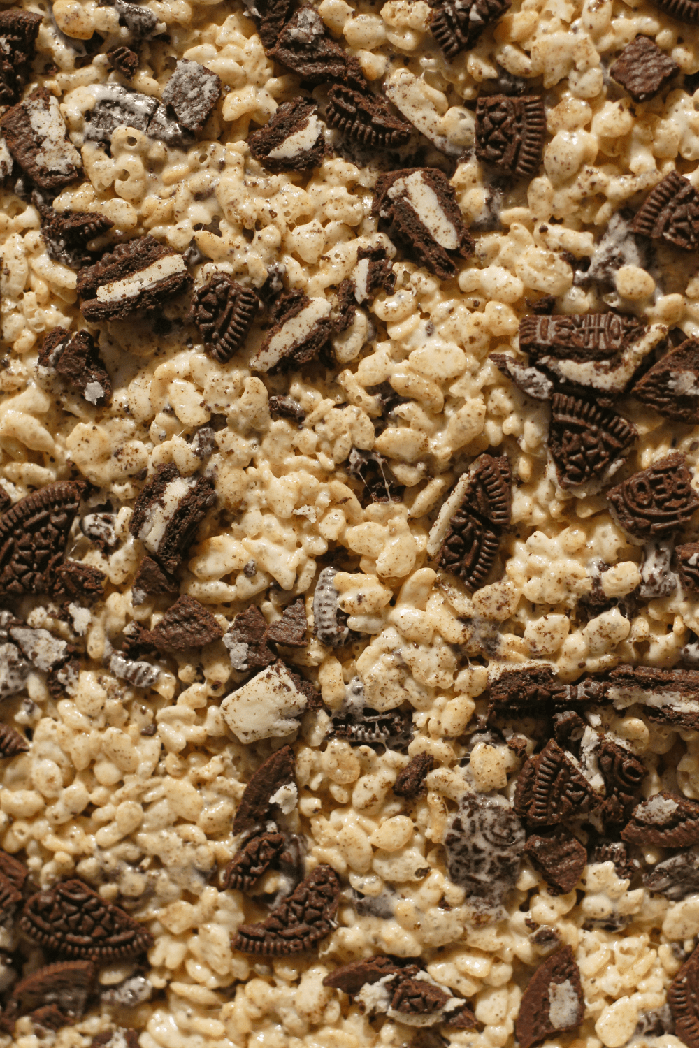 cookies and cream rice krispies treats
