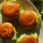 chicken caesar salad burgers