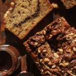 chocolate hazelnut swirl banana bread