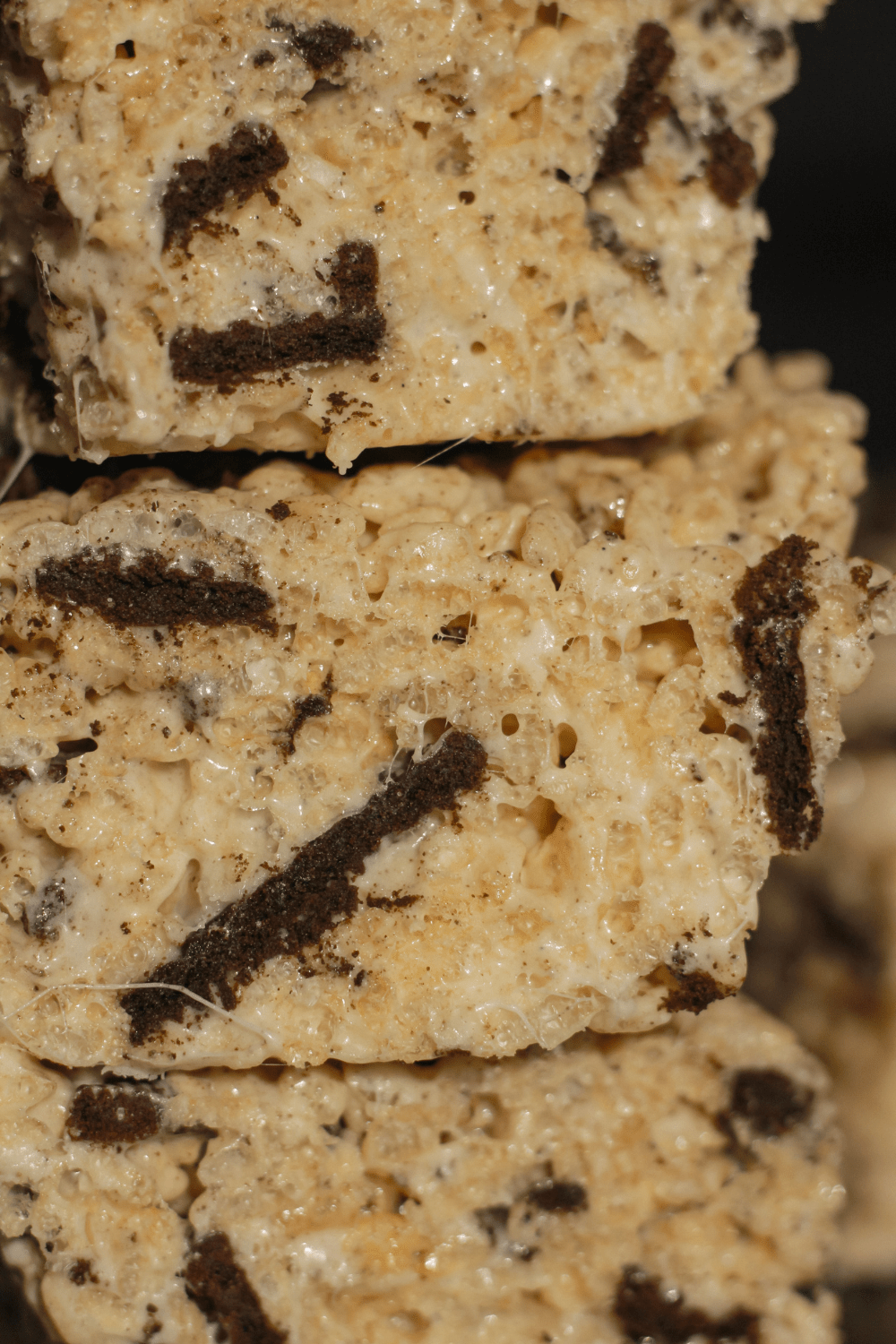 cookies and cream rice krispies treats