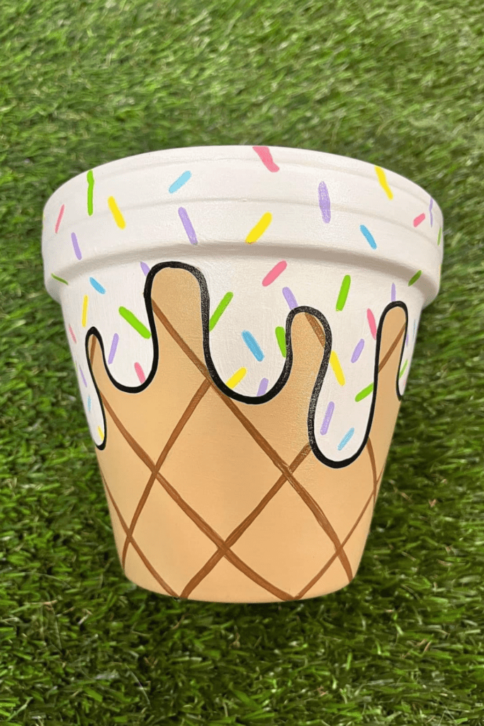 spring painted pot ideas